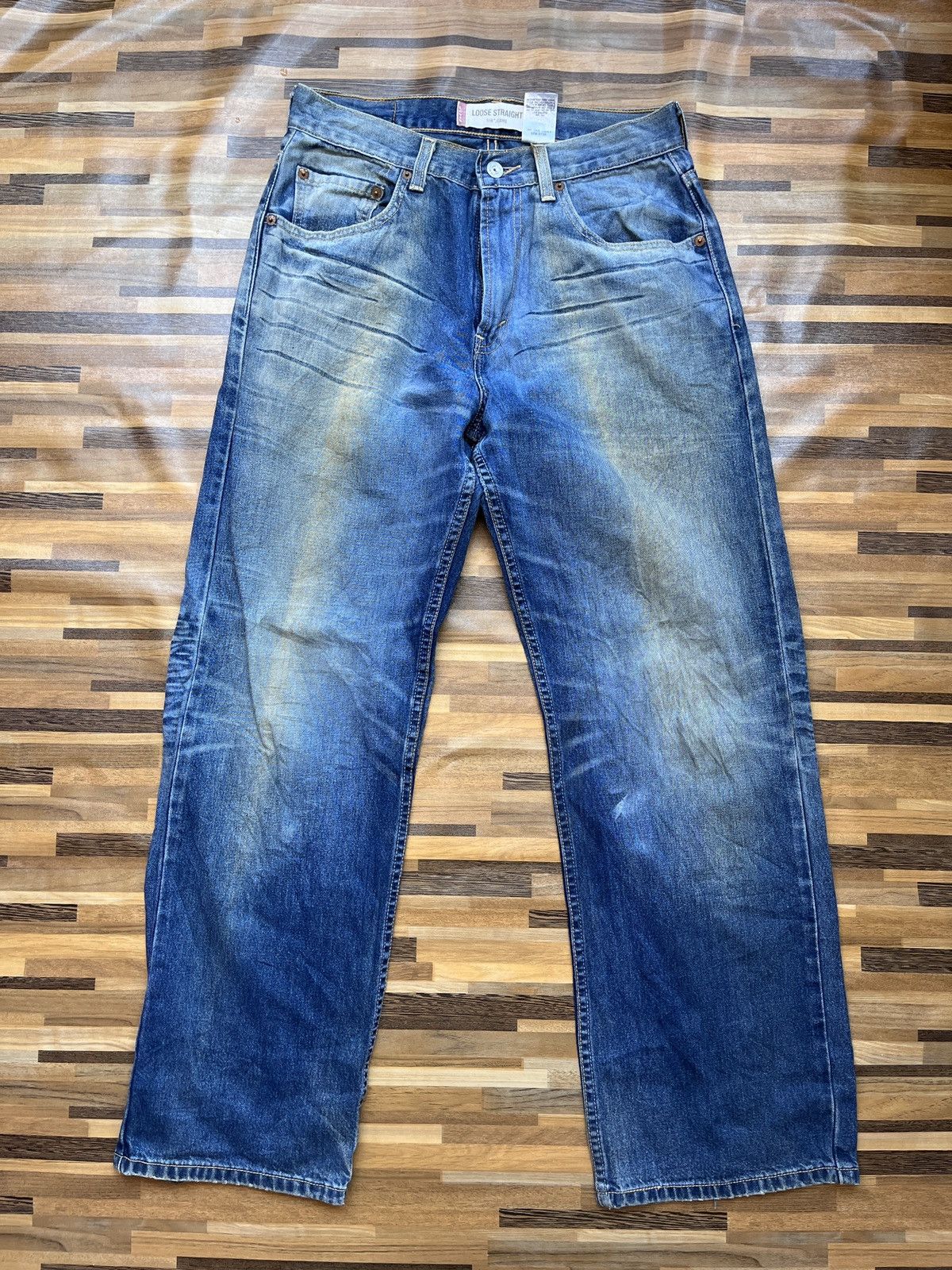 Levi's Vintage Clothing Vintage Levi's 569 Loose Straight Baggy Faded Size US 29 - 20 Thumbnail