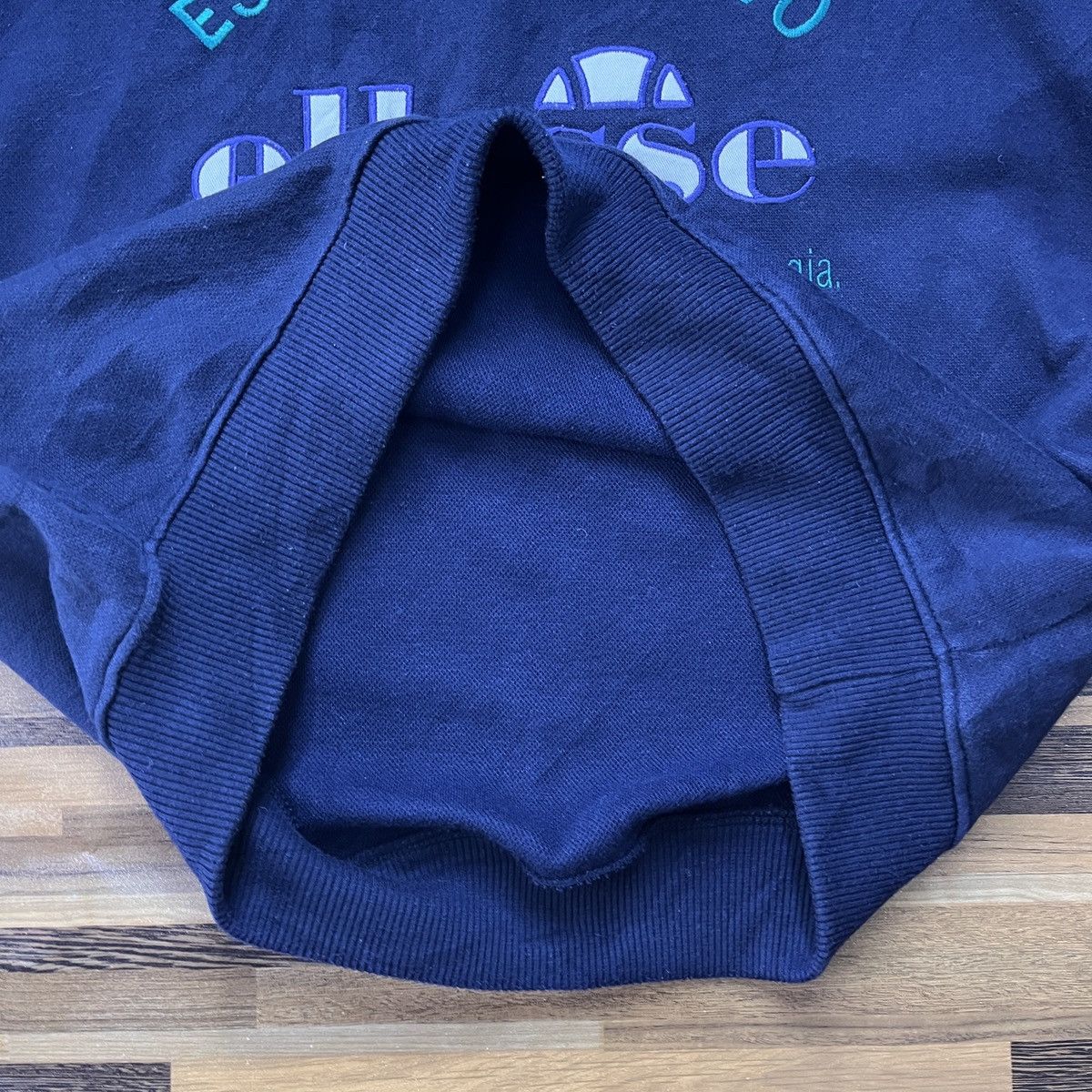 Ellesse × Vintage Vintage 90s Ellesse Sweater Big Logo Embroidered Size US L / EU 52-54 / 3 - 13 Thumbnail