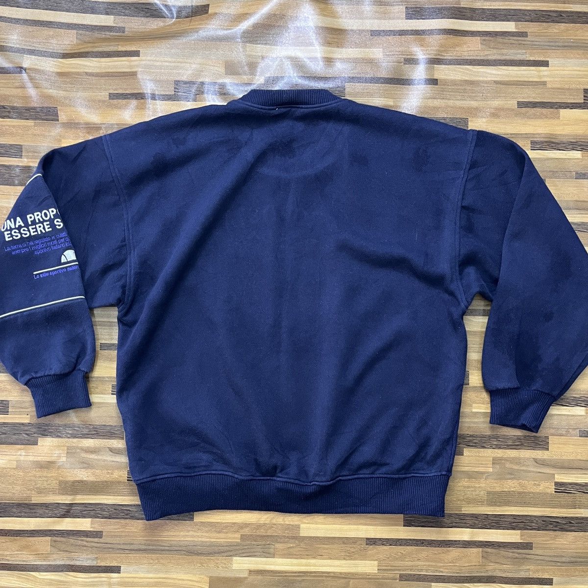 Ellesse × Vintage Vintage 90s Ellesse Sweater Big Logo Embroidered Size US L / EU 52-54 / 3 - 15 Thumbnail