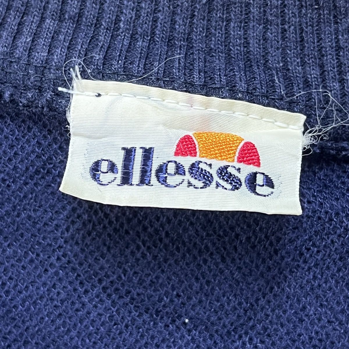 Ellesse × Vintage Vintage 90s Ellesse Sweater Big Logo Embroidered Size US L / EU 52-54 / 3 - 6 Thumbnail