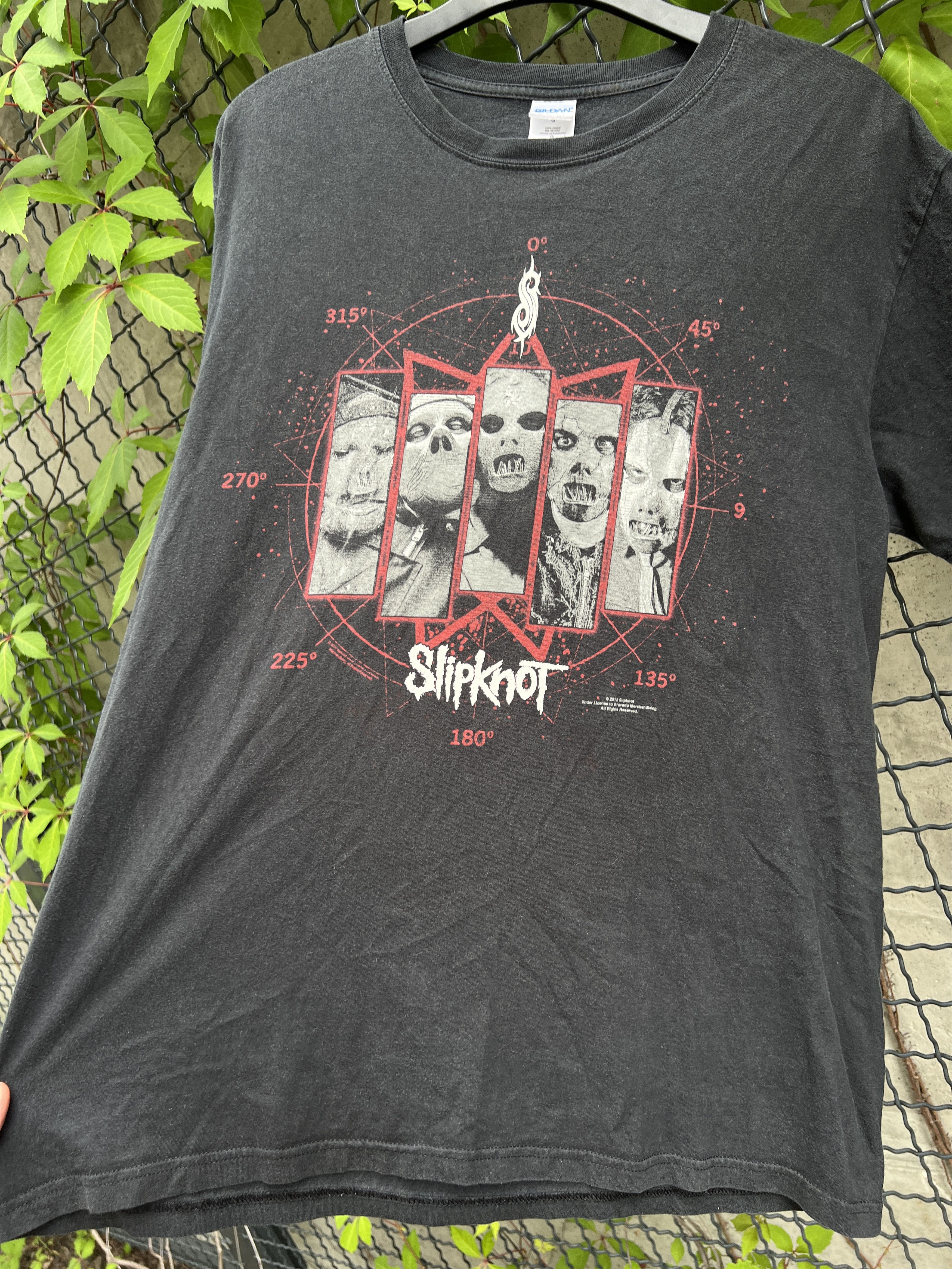 Band Tees Vintage 2012 Slipknot Paul Gray Memory Rock Band T-shirt Size US L / EU 52-54 / 3 - 9 Thumbnail