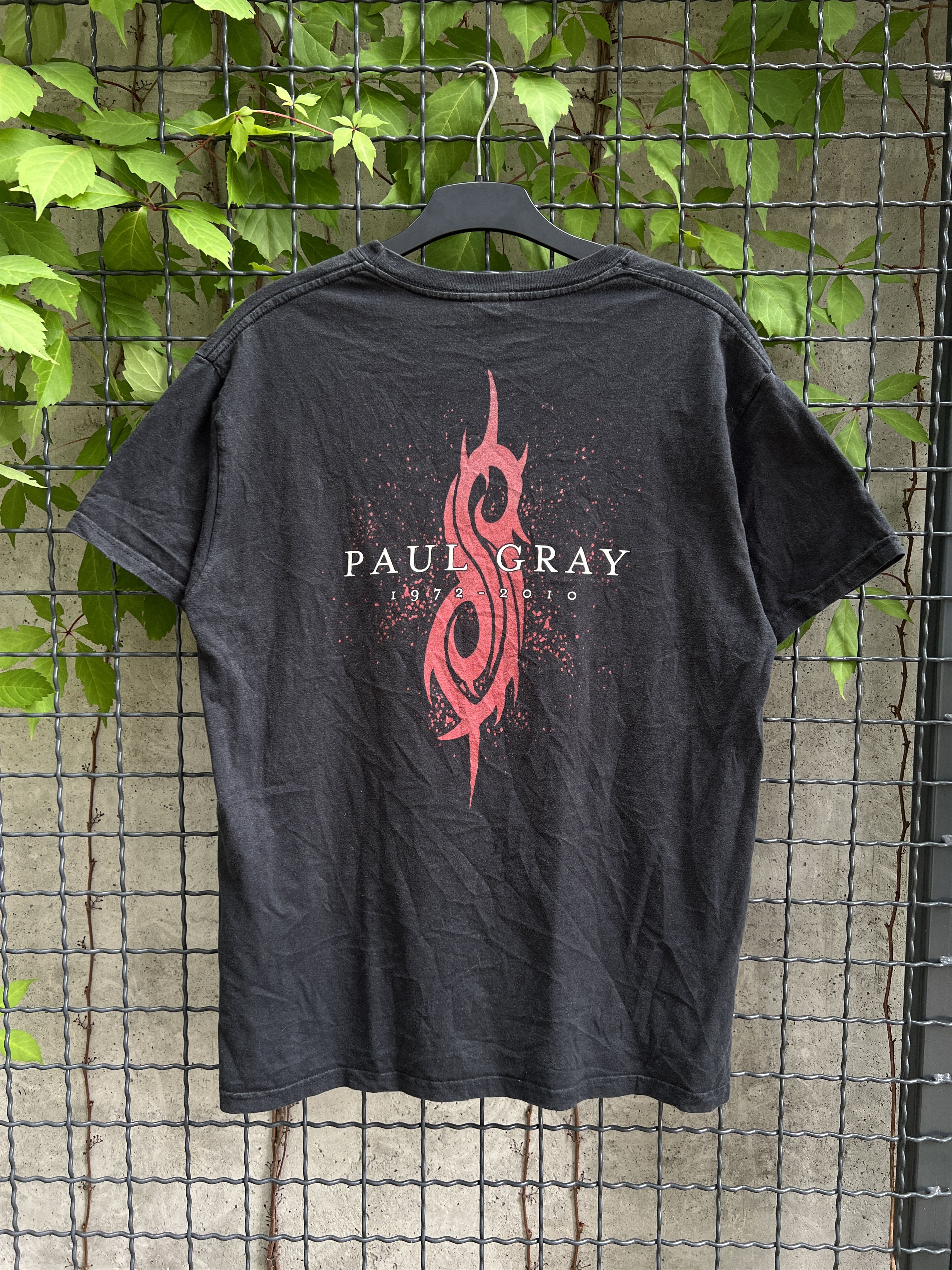 Band Tees Vintage 2012 Slipknot Paul Gray Memory Rock Band T-shirt Size US L / EU 52-54 / 3 - 2 Thumbnail