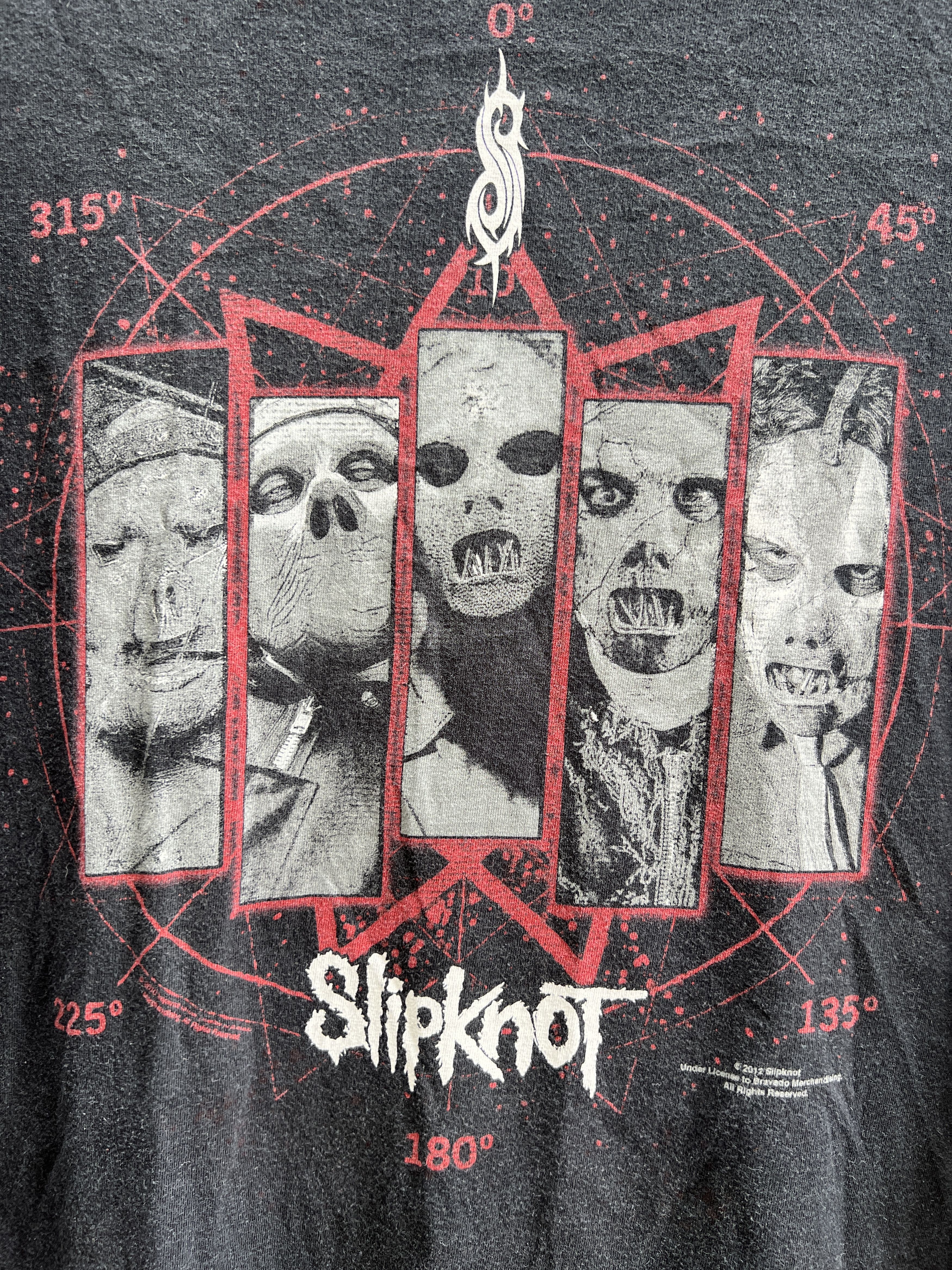 Band Tees Vintage 2012 Slipknot Paul Gray Memory Rock Band T-shirt Size US L / EU 52-54 / 3 - 6 Thumbnail