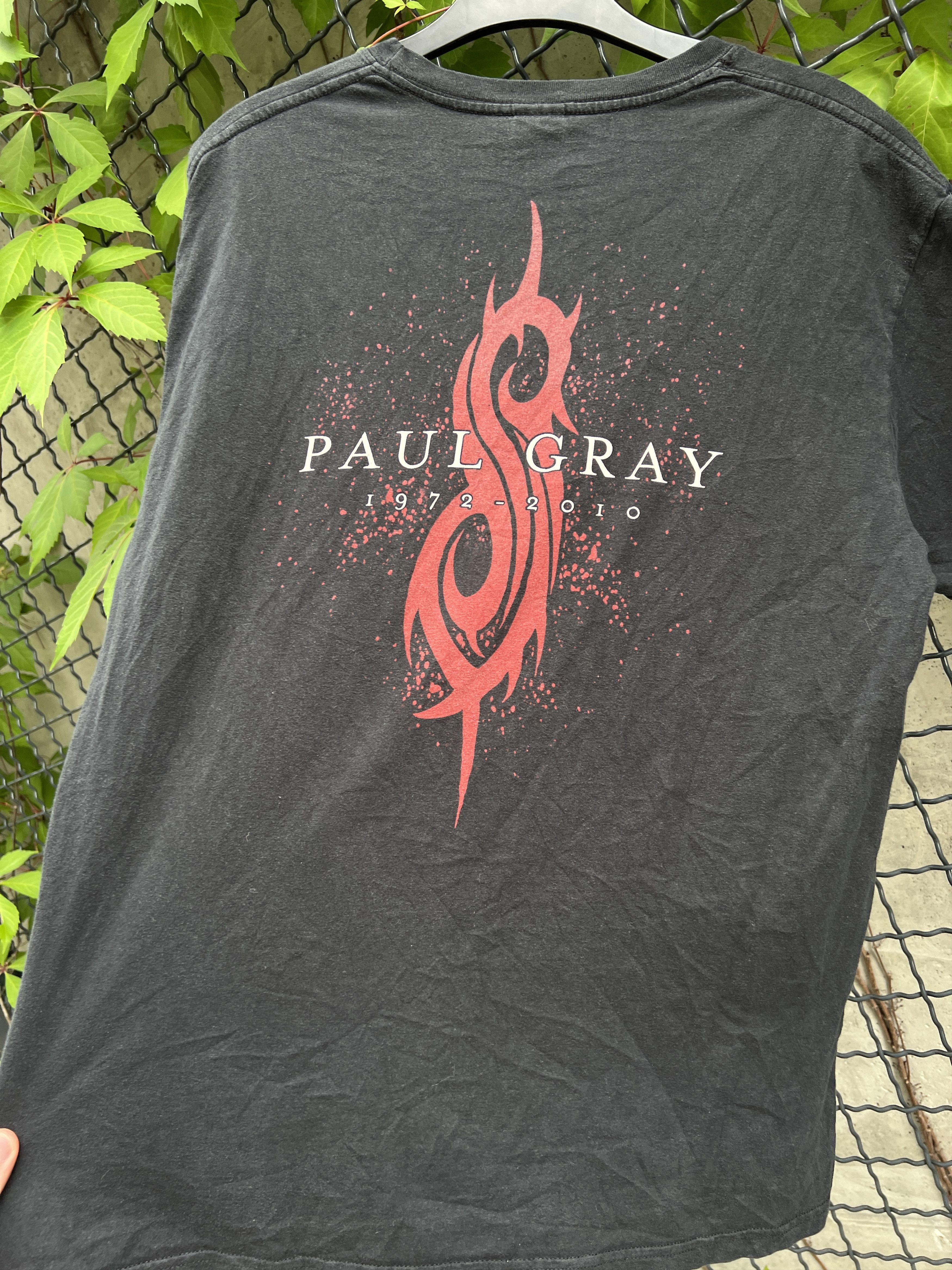 Band Tees Vintage 2012 Slipknot Paul Gray Memory Rock Band T-shirt Size US L / EU 52-54 / 3 - 12 Thumbnail