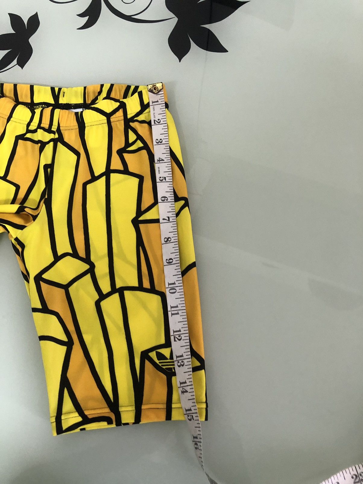 Adidas × Jeremy Scott Rare❗️Jeremy Scott x Adidas Short Pants with Fries Print Size US 28 / EU 44 - 18 Thumbnail