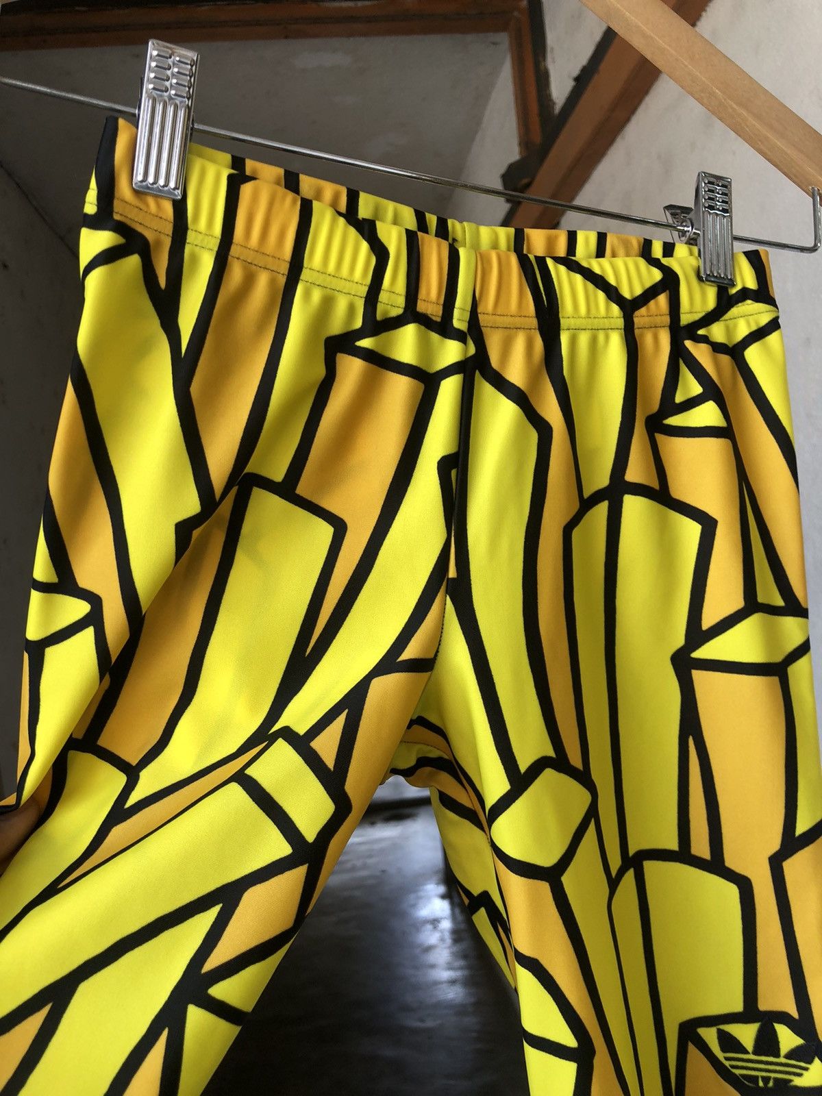 Adidas × Jeremy Scott Rare❗️Jeremy Scott x Adidas Short Pants with Fries Print Size US 28 / EU 44 - 9 Thumbnail