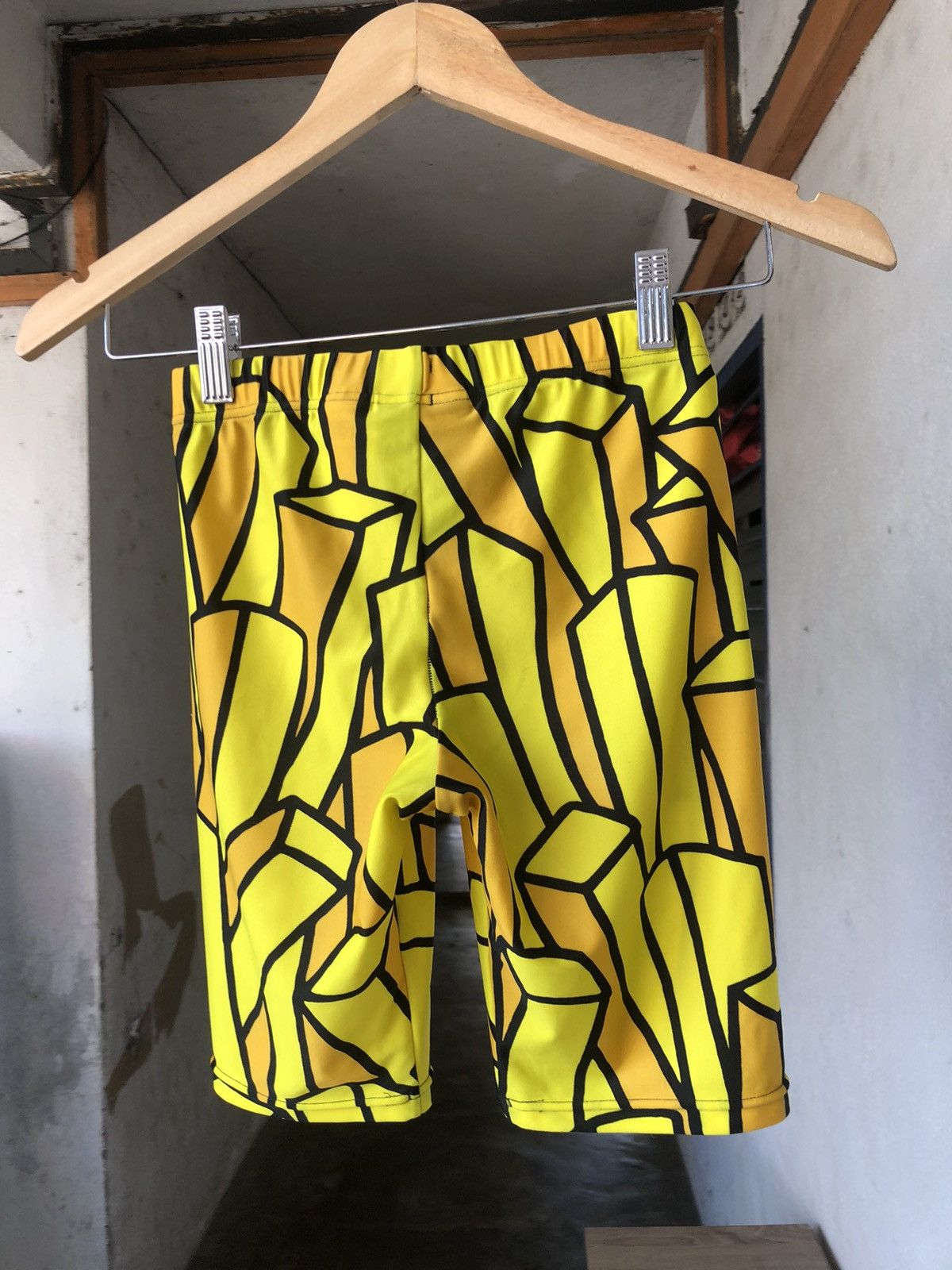 Adidas × Jeremy Scott Rare❗️Jeremy Scott x Adidas Short Pants with Fries Print Size US 28 / EU 44 - 11 Thumbnail