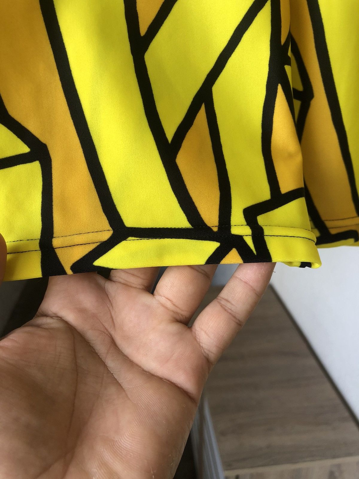 Adidas × Jeremy Scott Rare❗️Jeremy Scott x Adidas Short Pants with Fries Print Size US 28 / EU 44 - 8 Thumbnail