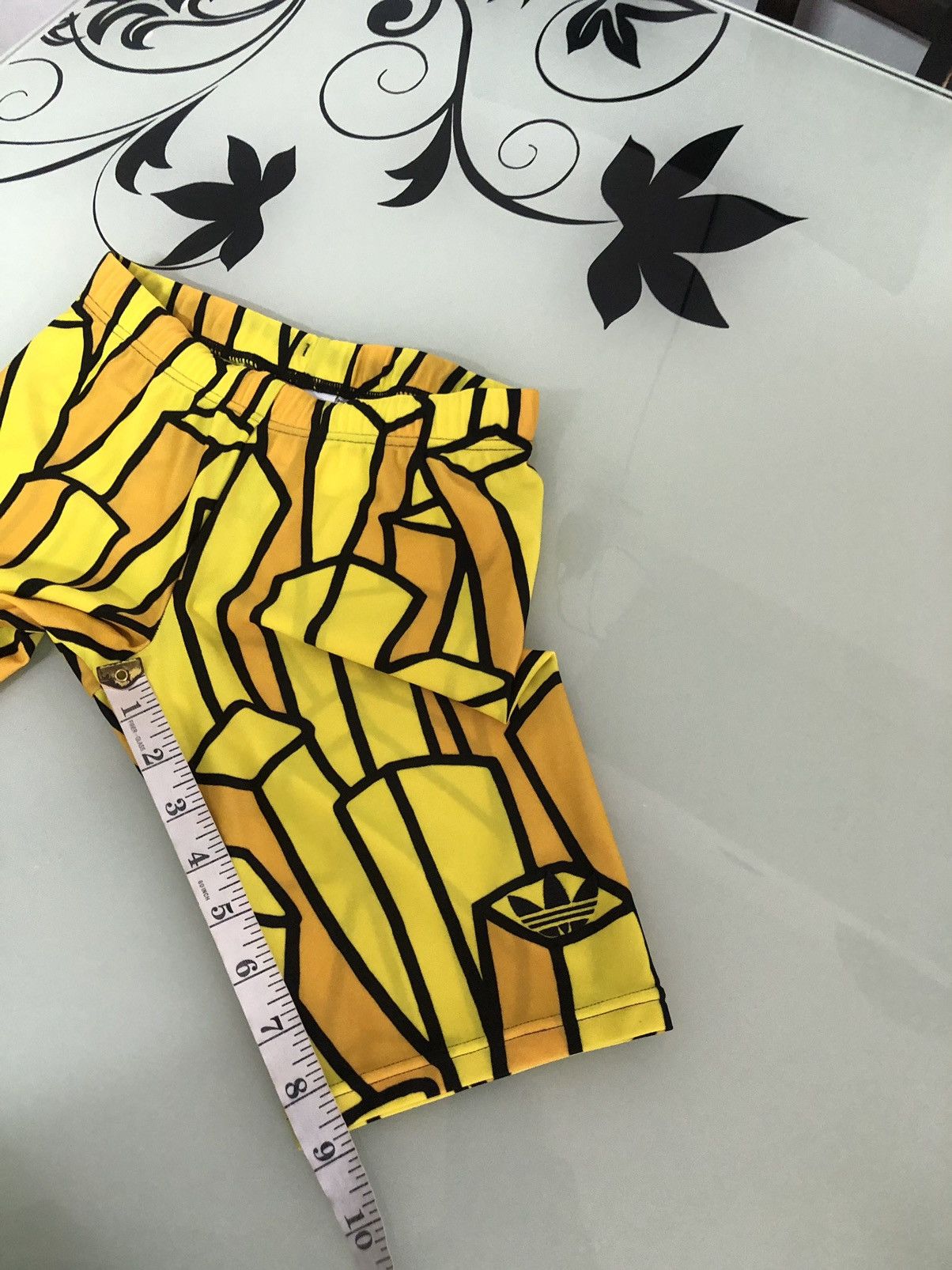 Adidas × Jeremy Scott Rare❗️Jeremy Scott x Adidas Short Pants with Fries Print Size US 28 / EU 44 - 17 Thumbnail