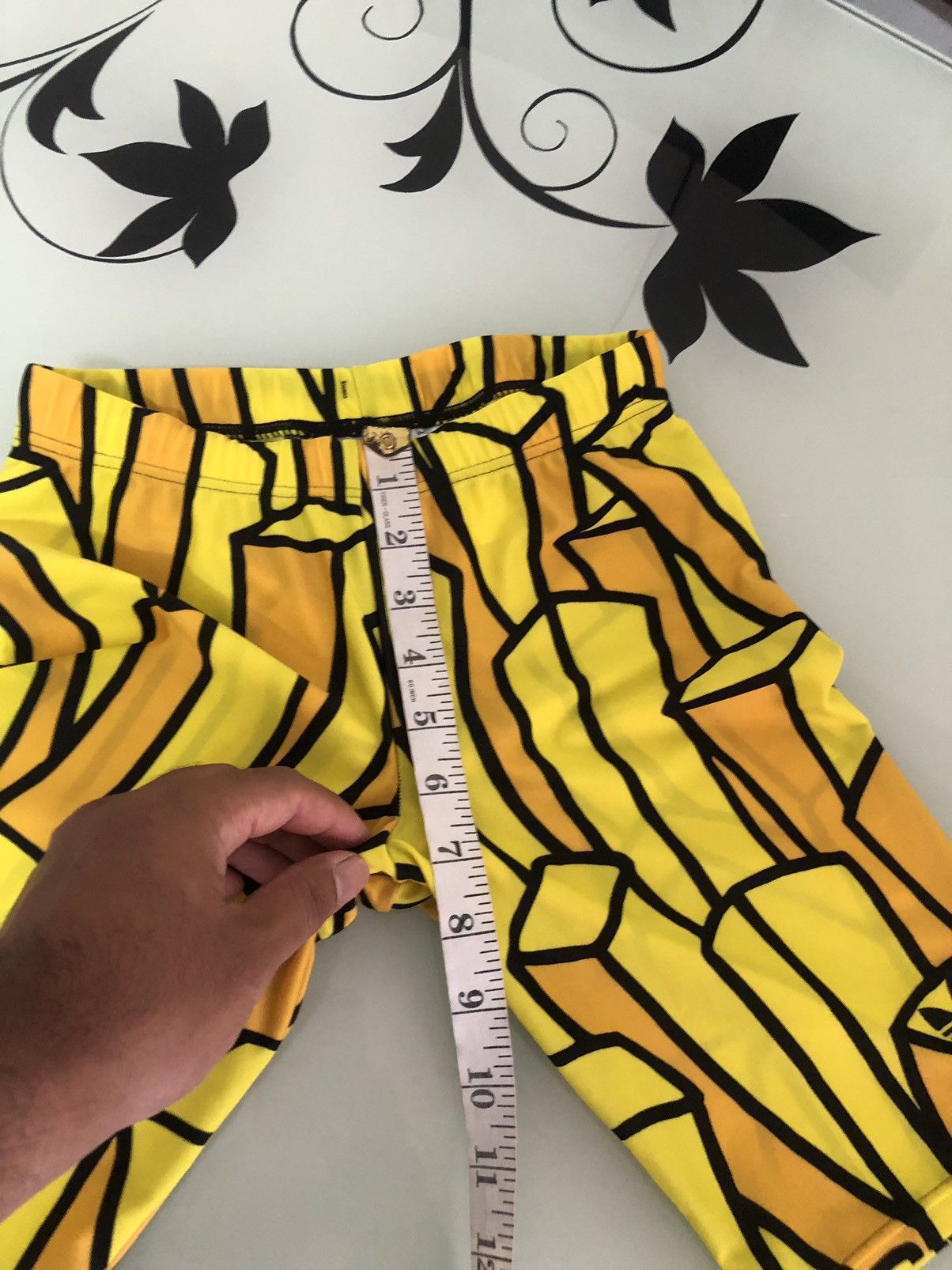 Adidas × Jeremy Scott Rare❗️Jeremy Scott x Adidas Short Pants with Fries Print Size US 28 / EU 44 - 16 Thumbnail