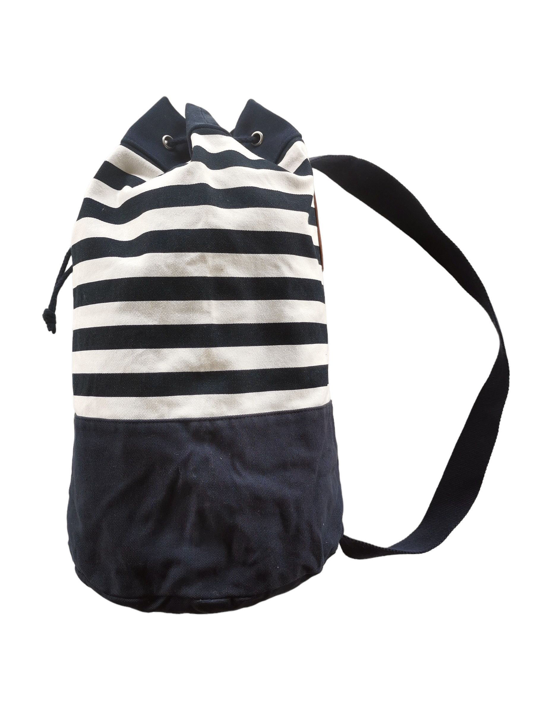 JW Anderson JW Anderson Canvas Sailor Stripe Drawstring Bag Size ONE SIZE - 3 Thumbnail