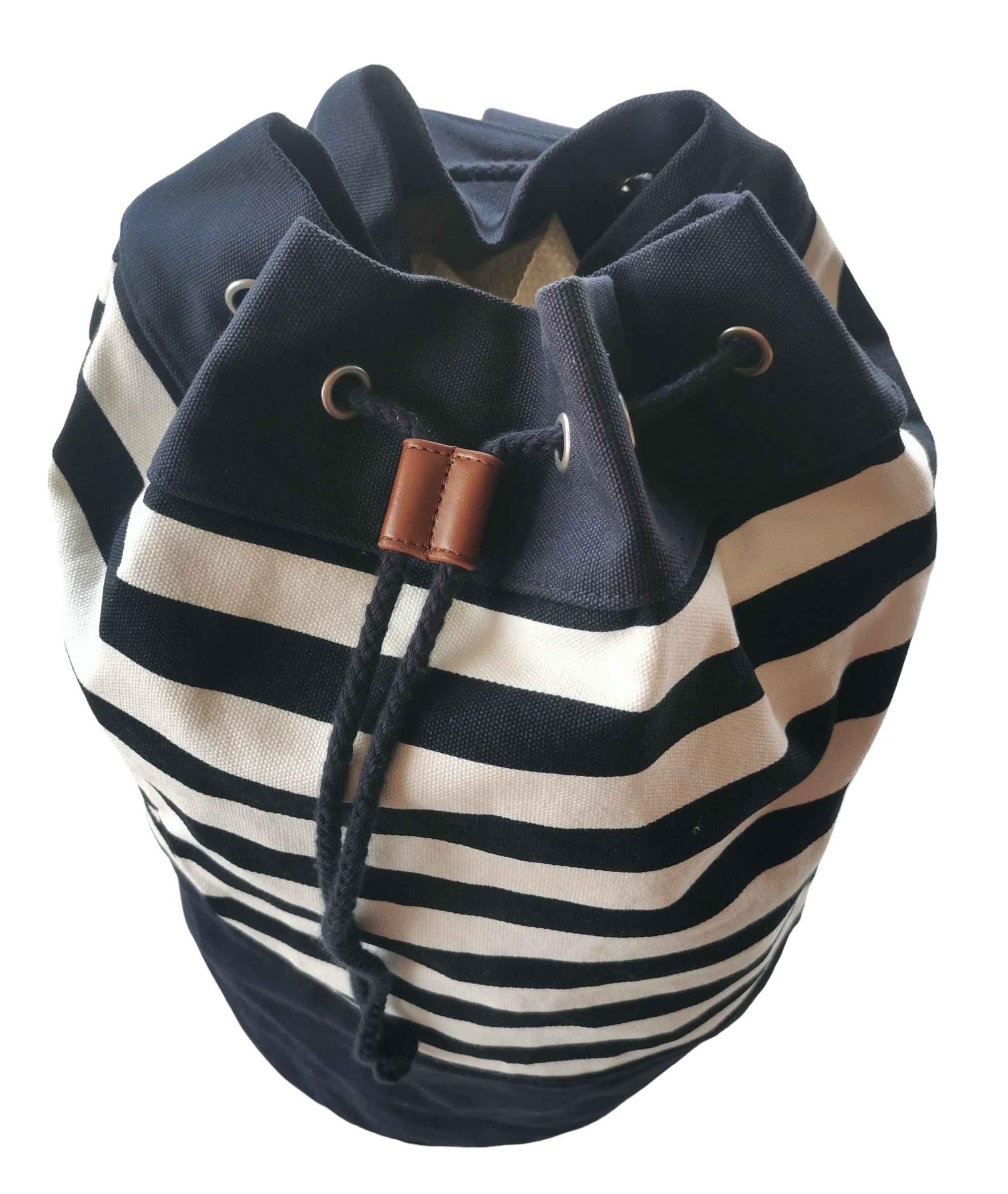 JW Anderson JW Anderson Canvas Sailor Stripe Drawstring Bag Size ONE SIZE - 5 Thumbnail