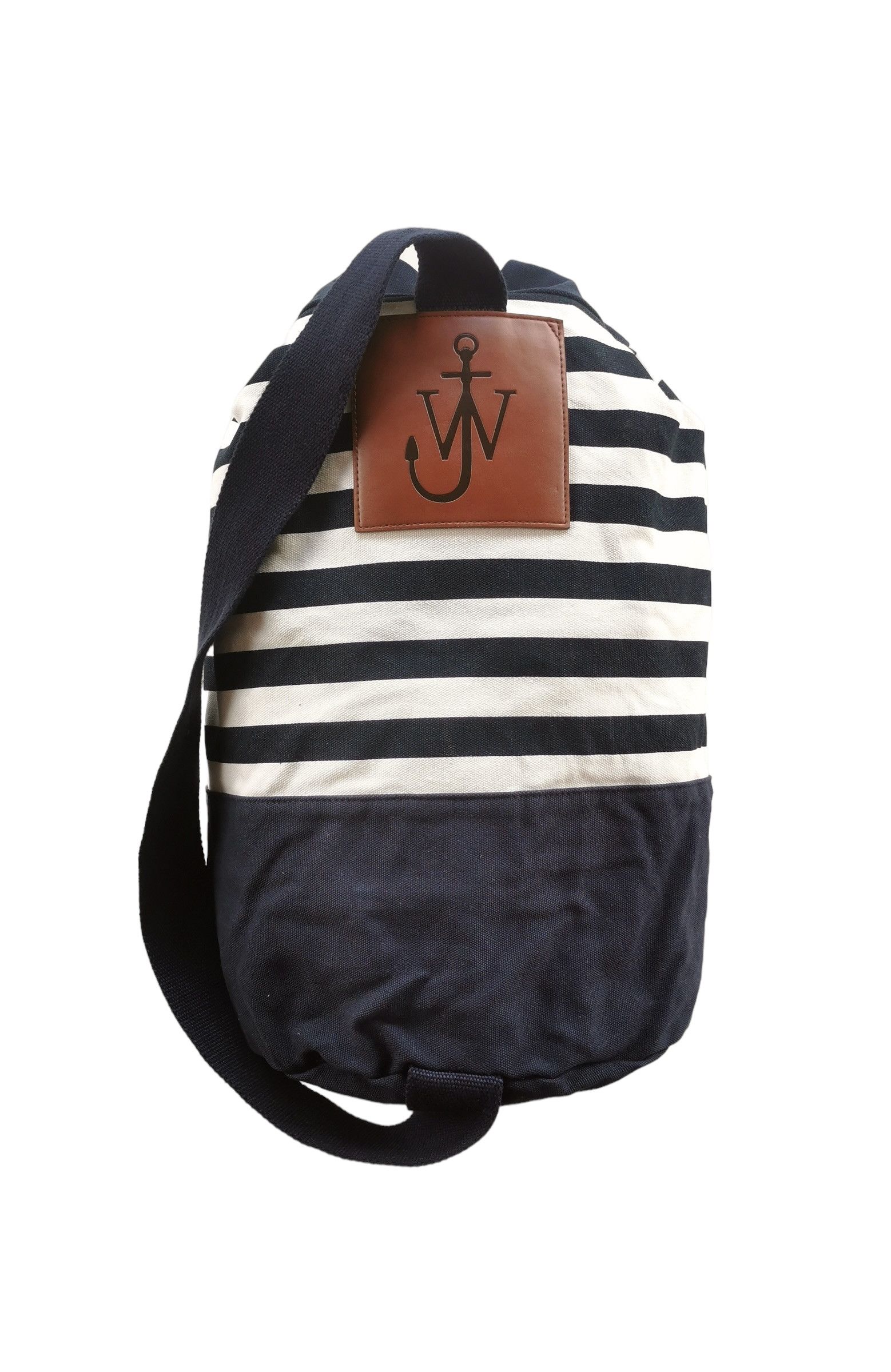 JW Anderson JW Anderson Canvas Sailor Stripe Drawstring Bag Size ONE SIZE - 2 Thumbnail