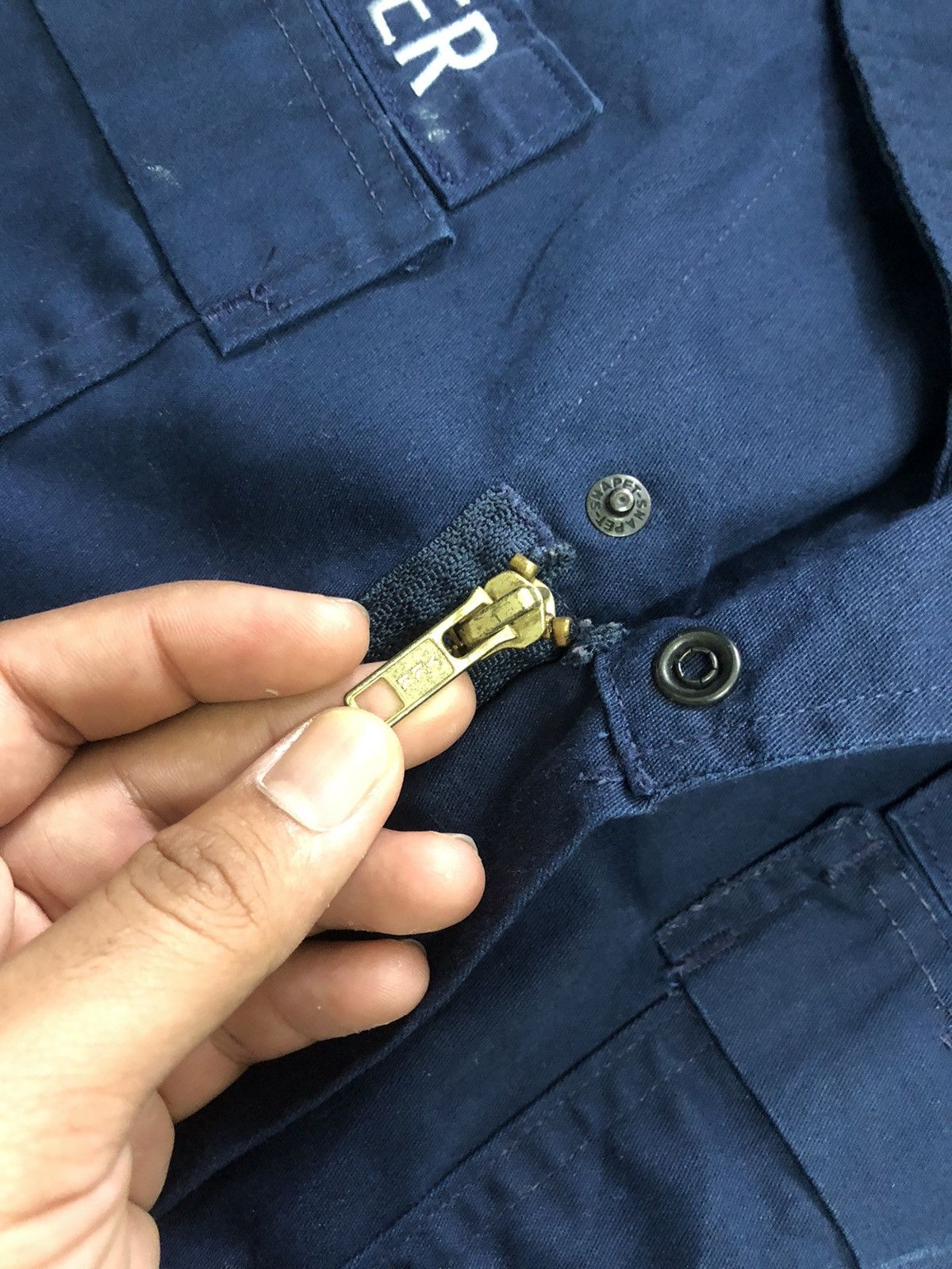 Vintage Vintage Us Navy Utility Coverall/Jumpsuit Size US XL / EU 56 / 4 - 10 Thumbnail