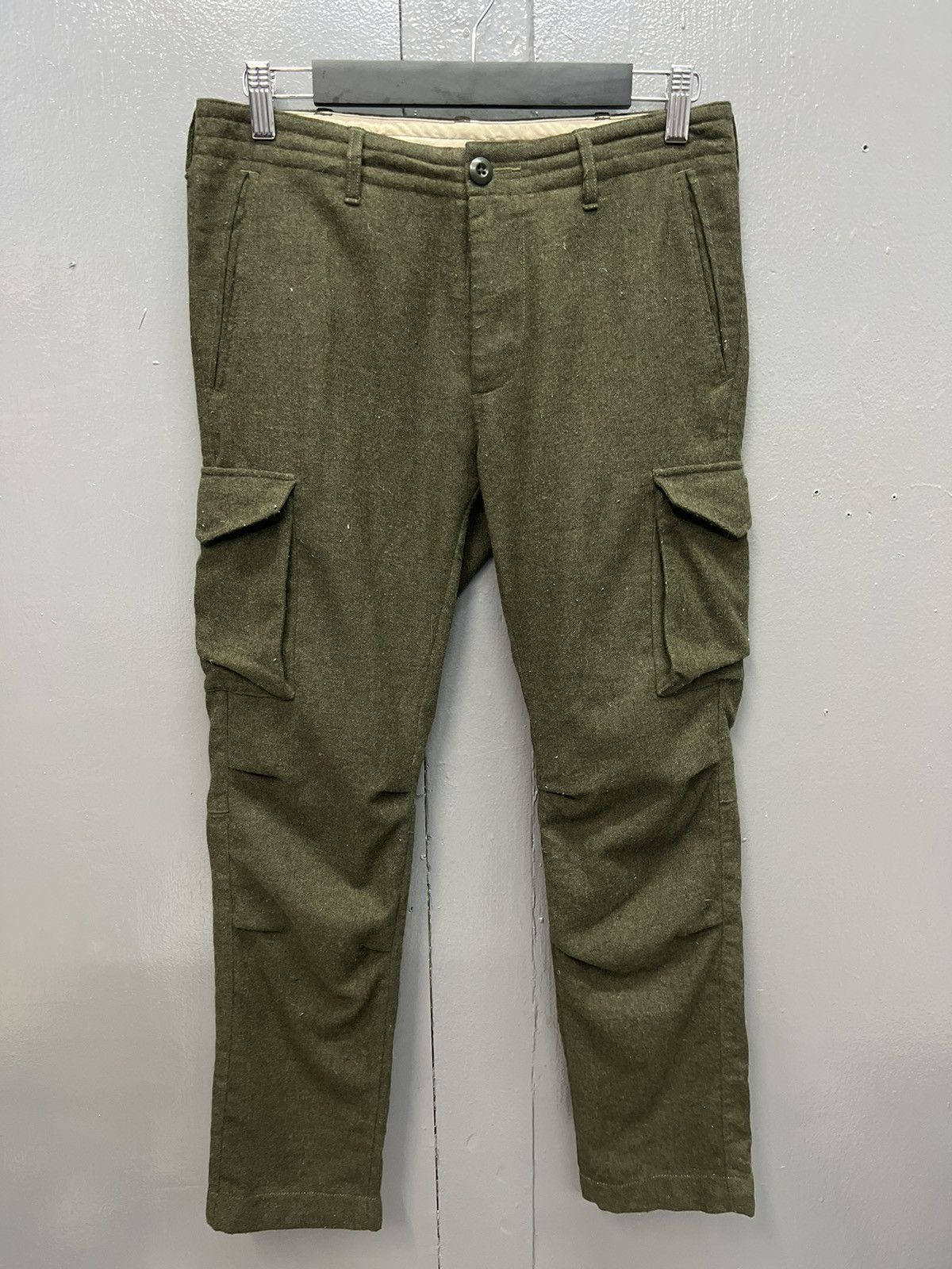 Japanese Brand GREEN LABEL RELAXING CARGO PANTS SIZE 30 Size US 30 / EU 46 - 1 Thumbnail