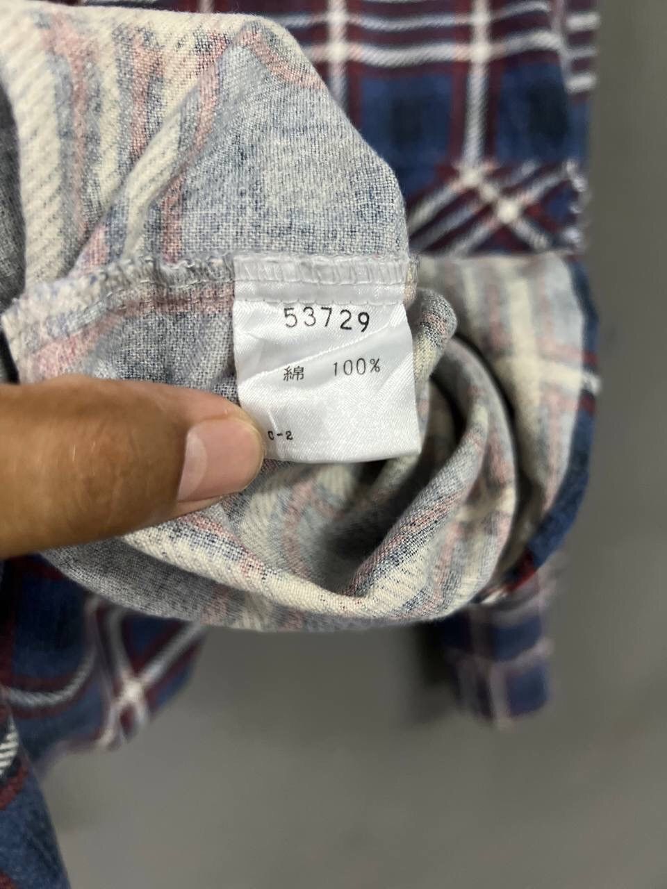 Flannel VINTAGE CARVING FLANNEL PLAID Size US L / EU 52-54 / 3 - 9 Thumbnail