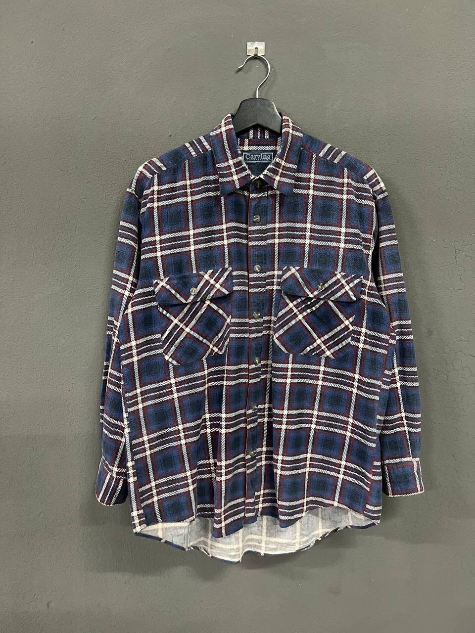 Flannel VINTAGE CARVING FLANNEL PLAID Size US L / EU 52-54 / 3 - 1 Thumbnail