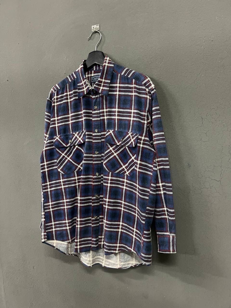 Flannel VINTAGE CARVING FLANNEL PLAID Size US L / EU 52-54 / 3 - 3 Thumbnail
