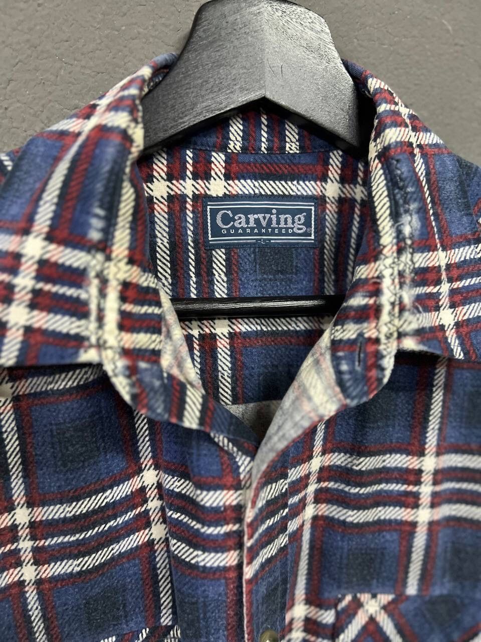 Flannel VINTAGE CARVING FLANNEL PLAID Size US L / EU 52-54 / 3 - 6 Thumbnail