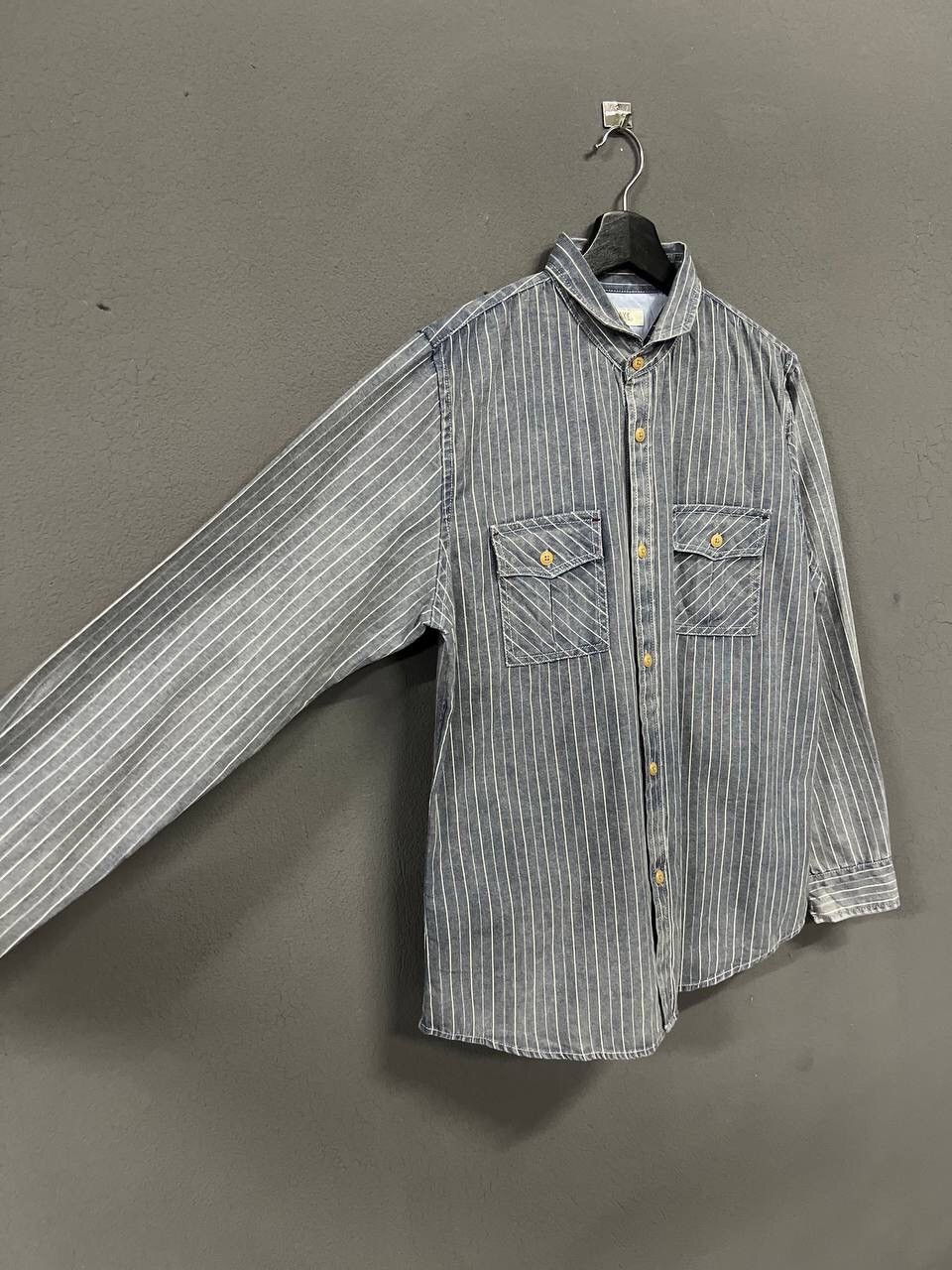Japanese Brand OILCAKE BUTTON UP SHIRT Size US M / EU 48-50 / 2 - 4 Thumbnail
