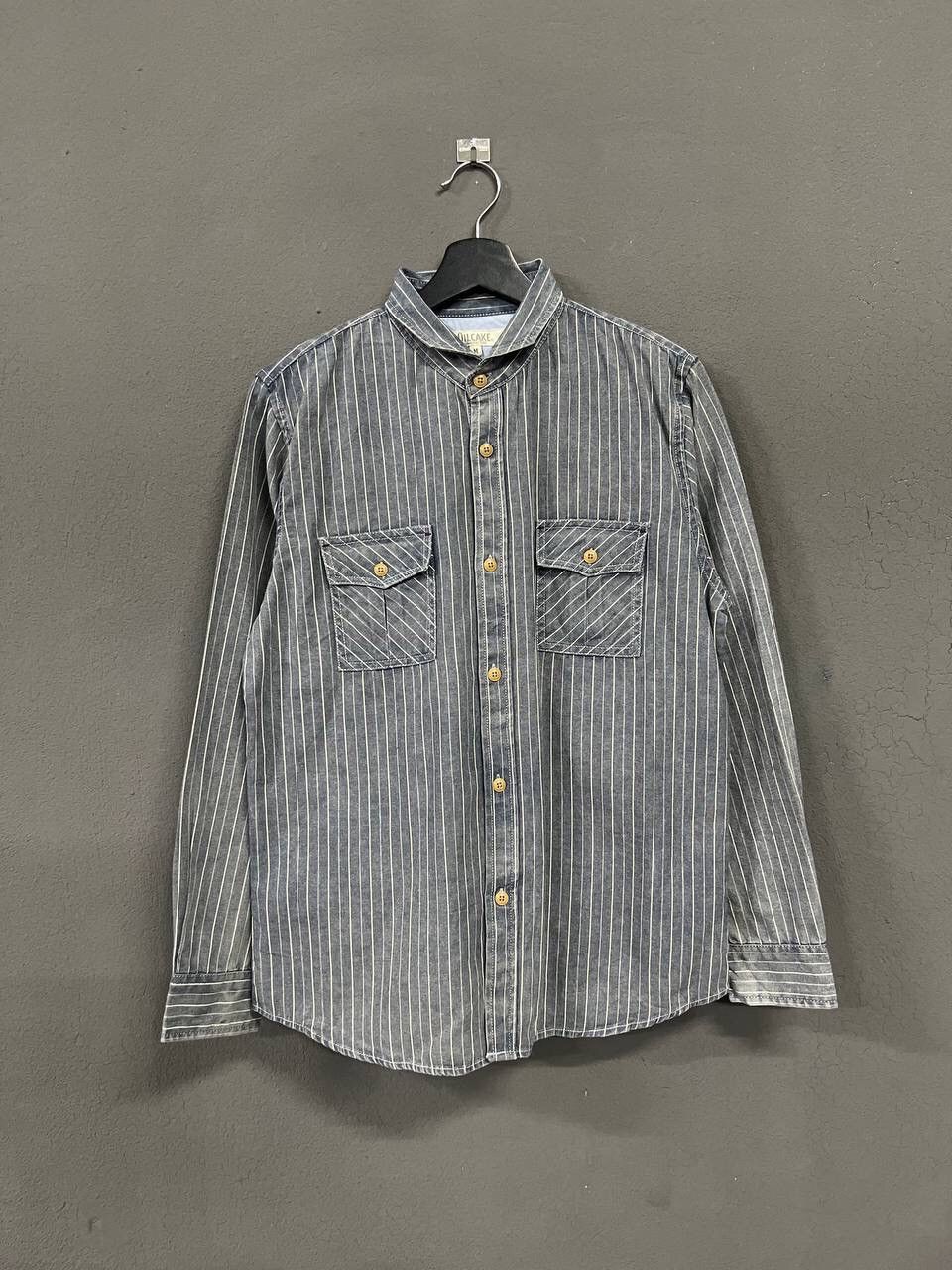 Japanese Brand OILCAKE BUTTON UP SHIRT Size US M / EU 48-50 / 2 - 1 Thumbnail
