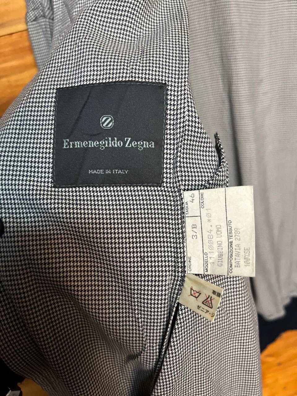 Ermenegildo Zegna ERMENEGILDO ZEGNA JACKET Size US S / EU 44-46 / 1 - 10 Thumbnail