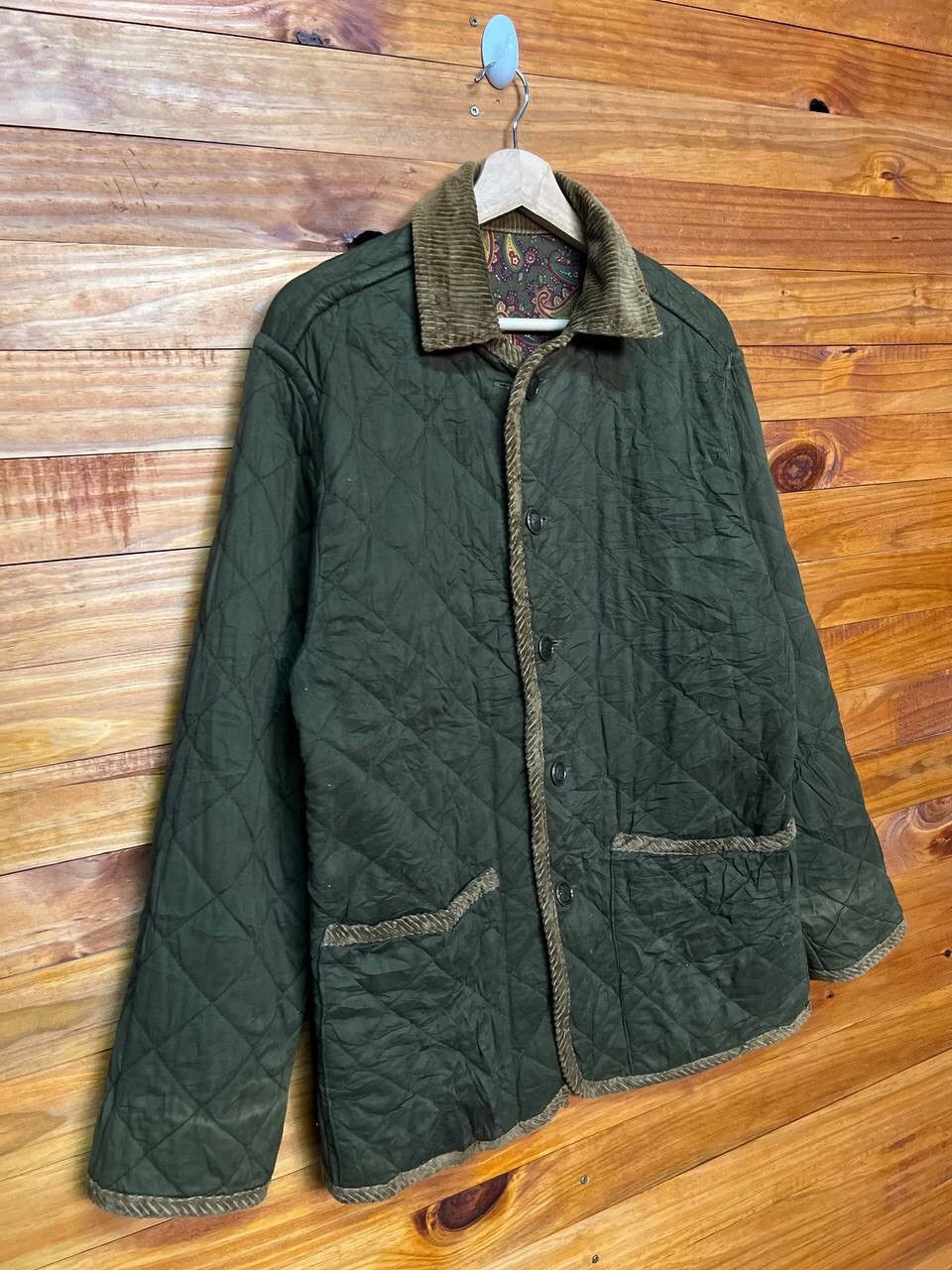 Banana Republic RARE🔥BANANA REPUBLIC REVERSIBLE PAISLEY PRINT JACKET Size US S / EU 44-46 / 1 - 11 Thumbnail