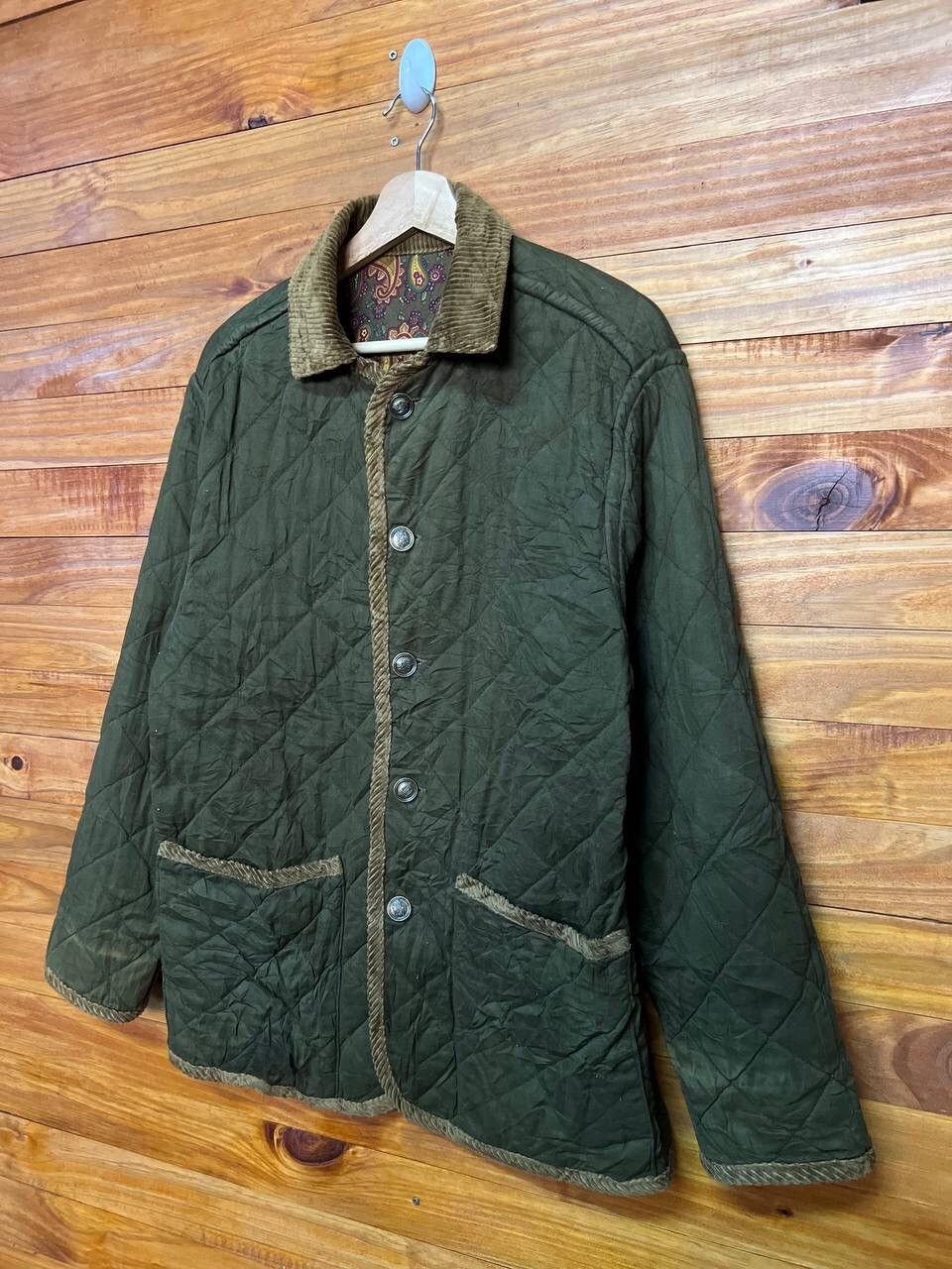 Banana Republic RARE🔥BANANA REPUBLIC REVERSIBLE PAISLEY PRINT JACKET Size US S / EU 44-46 / 1 - 12 Thumbnail