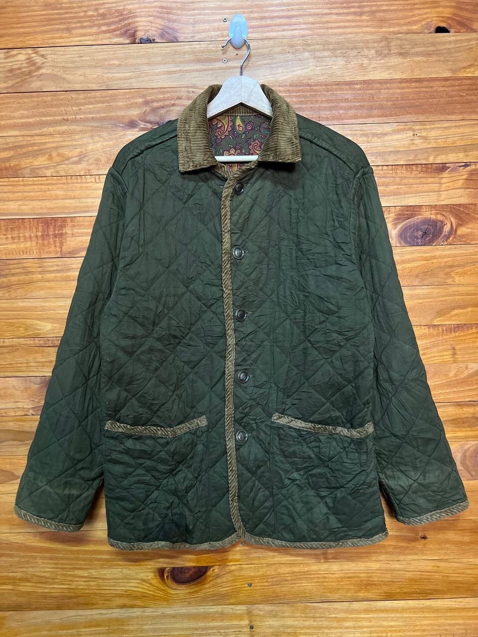 Banana Republic RARE🔥BANANA REPUBLIC REVERSIBLE PAISLEY PRINT JACKET Size US S / EU 44-46 / 1 - 10 Thumbnail