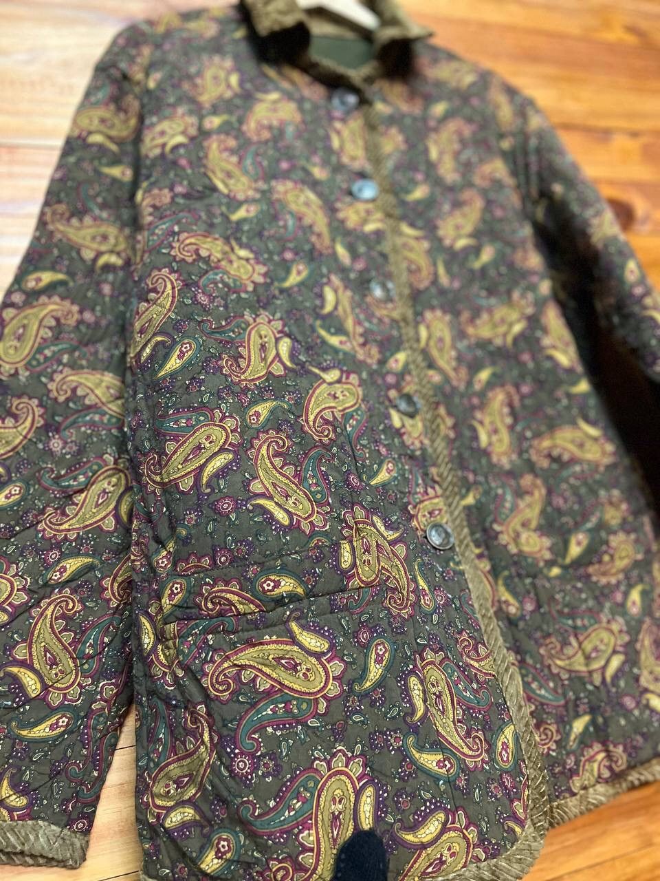 Banana Republic RARE🔥BANANA REPUBLIC REVERSIBLE PAISLEY PRINT JACKET Size US S / EU 44-46 / 1 - 8 Thumbnail