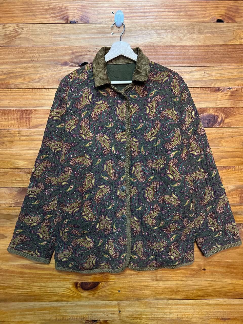 Banana Republic RARE🔥BANANA REPUBLIC REVERSIBLE PAISLEY PRINT JACKET Size US S / EU 44-46 / 1 - 1 Thumbnail