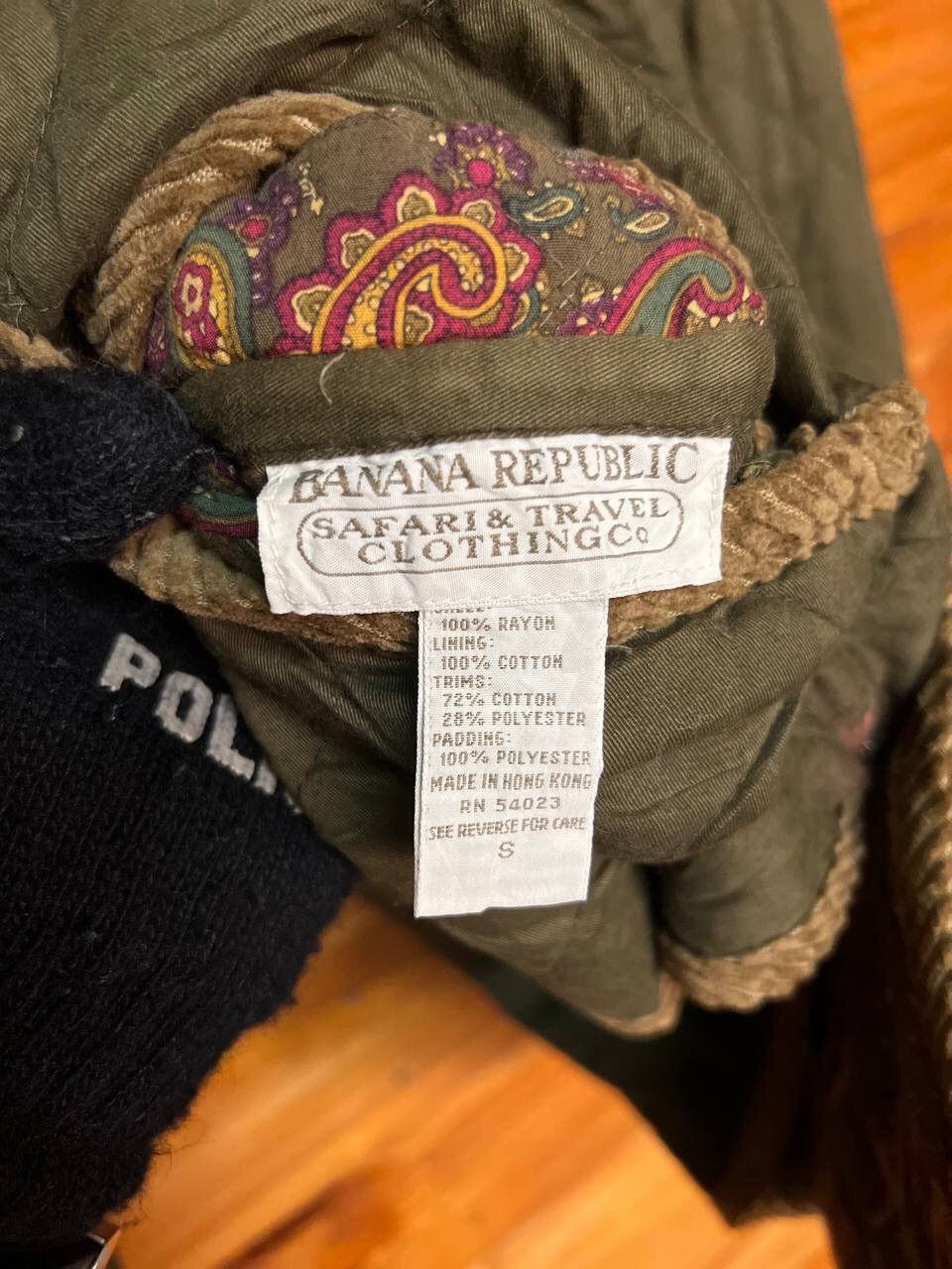 Banana Republic RARE🔥BANANA REPUBLIC REVERSIBLE PAISLEY PRINT JACKET Size US S / EU 44-46 / 1 - 14 Thumbnail