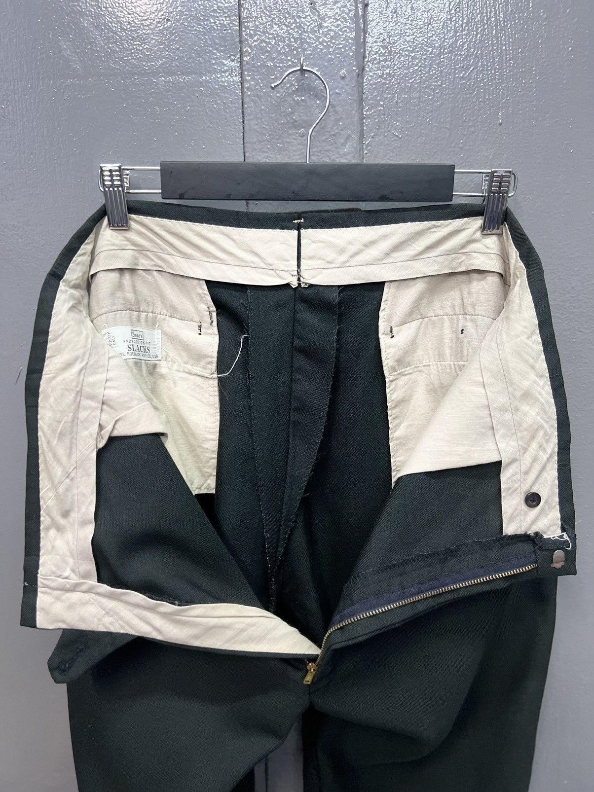 Sears VINTAGE🔥SEARS PROPORTION-FIT SLACKS PANTS SIZE 35 Size US 35 - 8 Thumbnail