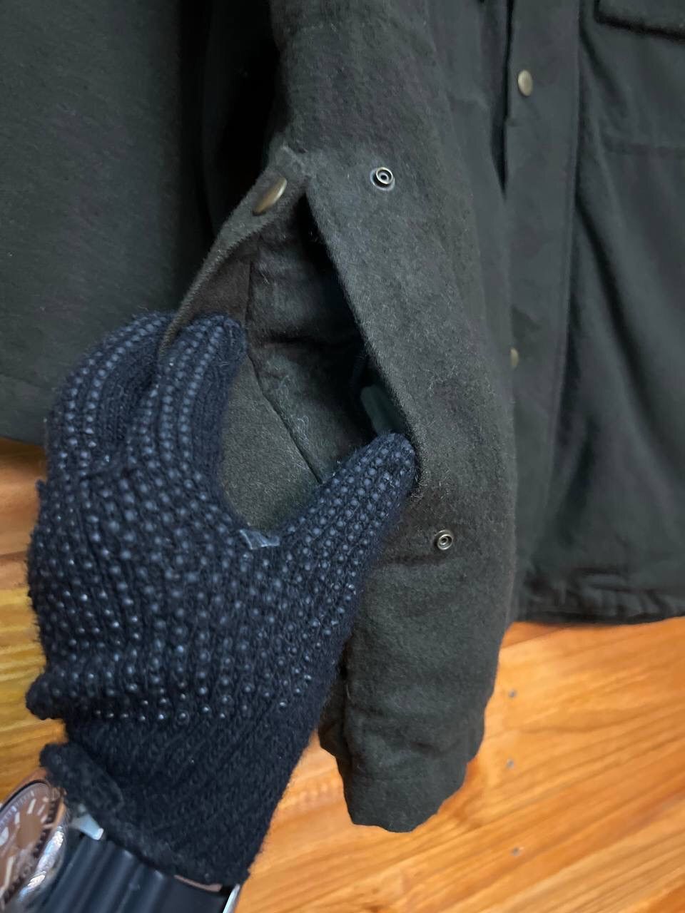 Japanese Brand SIMPLE LIFE WOOL HOODIE JACKET Size US L / EU 52-54 / 3 - 4 Thumbnail
