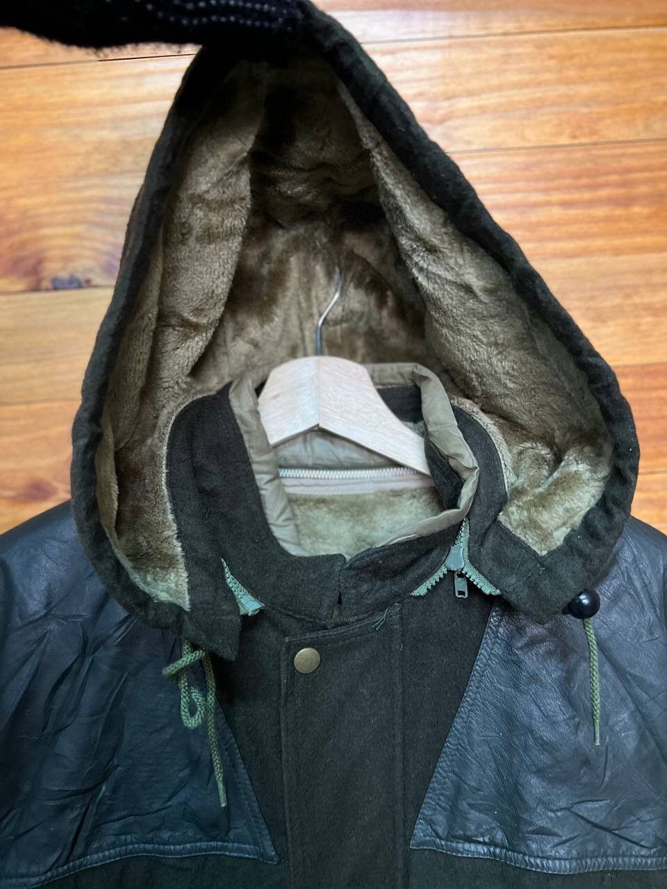 Japanese Brand SIMPLE LIFE WOOL HOODIE JACKET Size US L / EU 52-54 / 3 - 6 Thumbnail