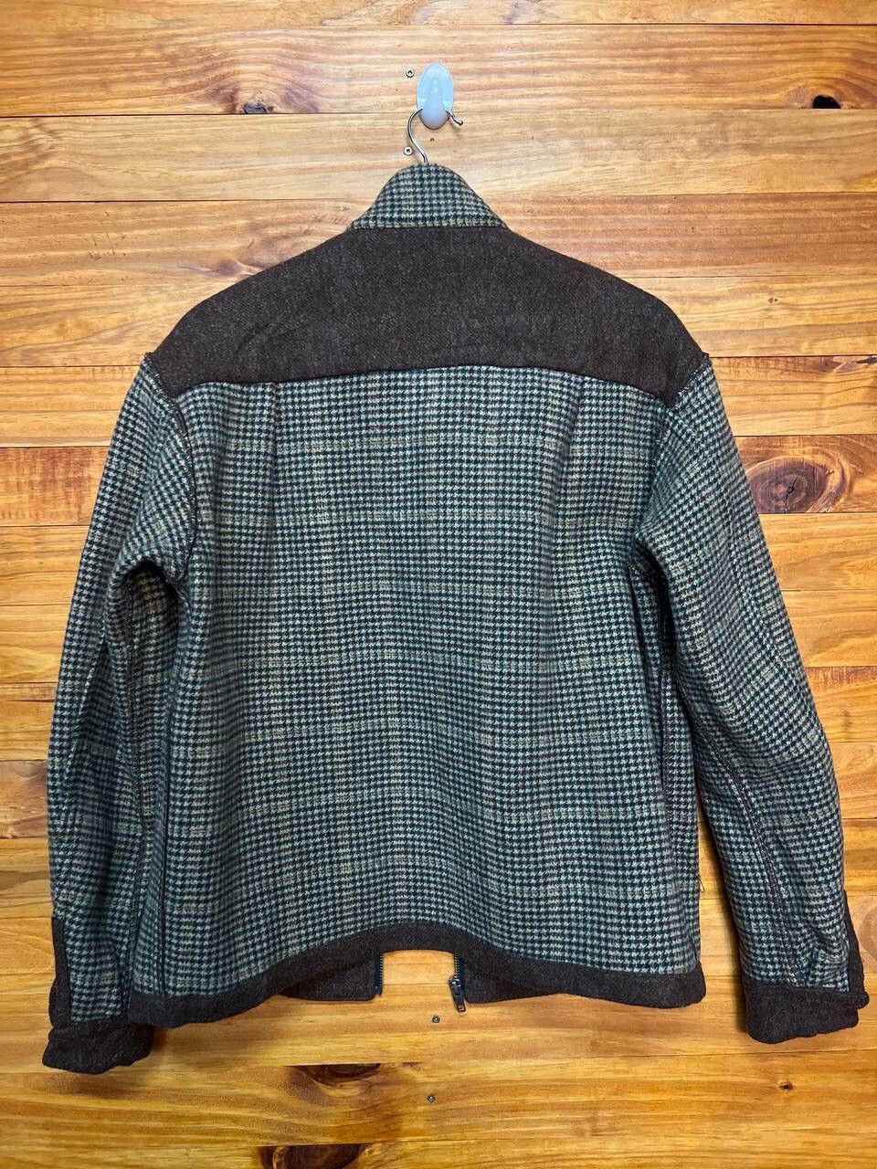 Japanese Brand VINTAGE WOOL ZIPPER JACKET Size US M / EU 48-50 / 2 - 11 Thumbnail