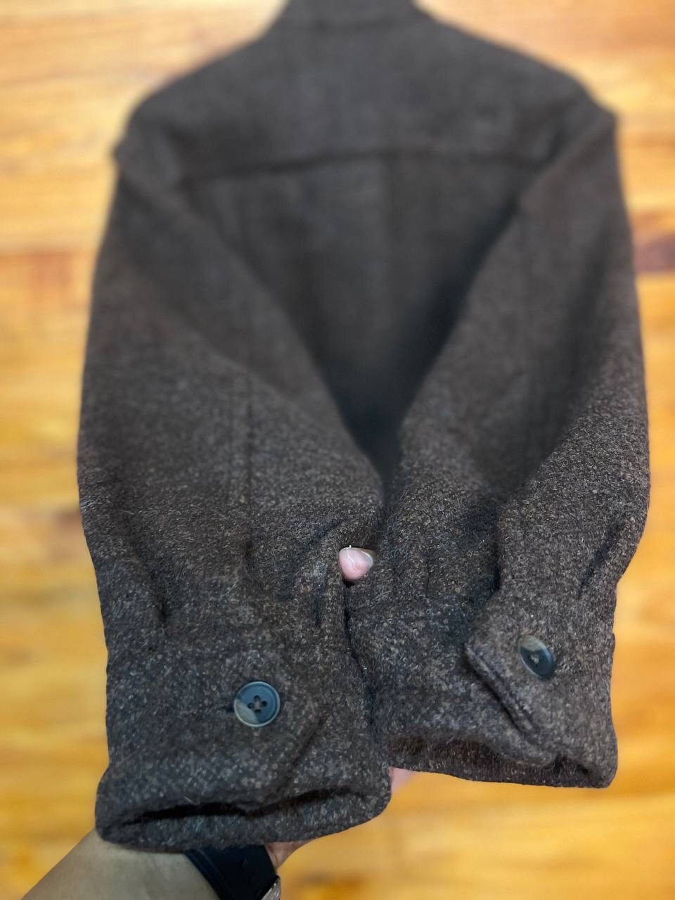 Japanese Brand VINTAGE WOOL ZIPPER JACKET Size US M / EU 48-50 / 2 - 8 Thumbnail