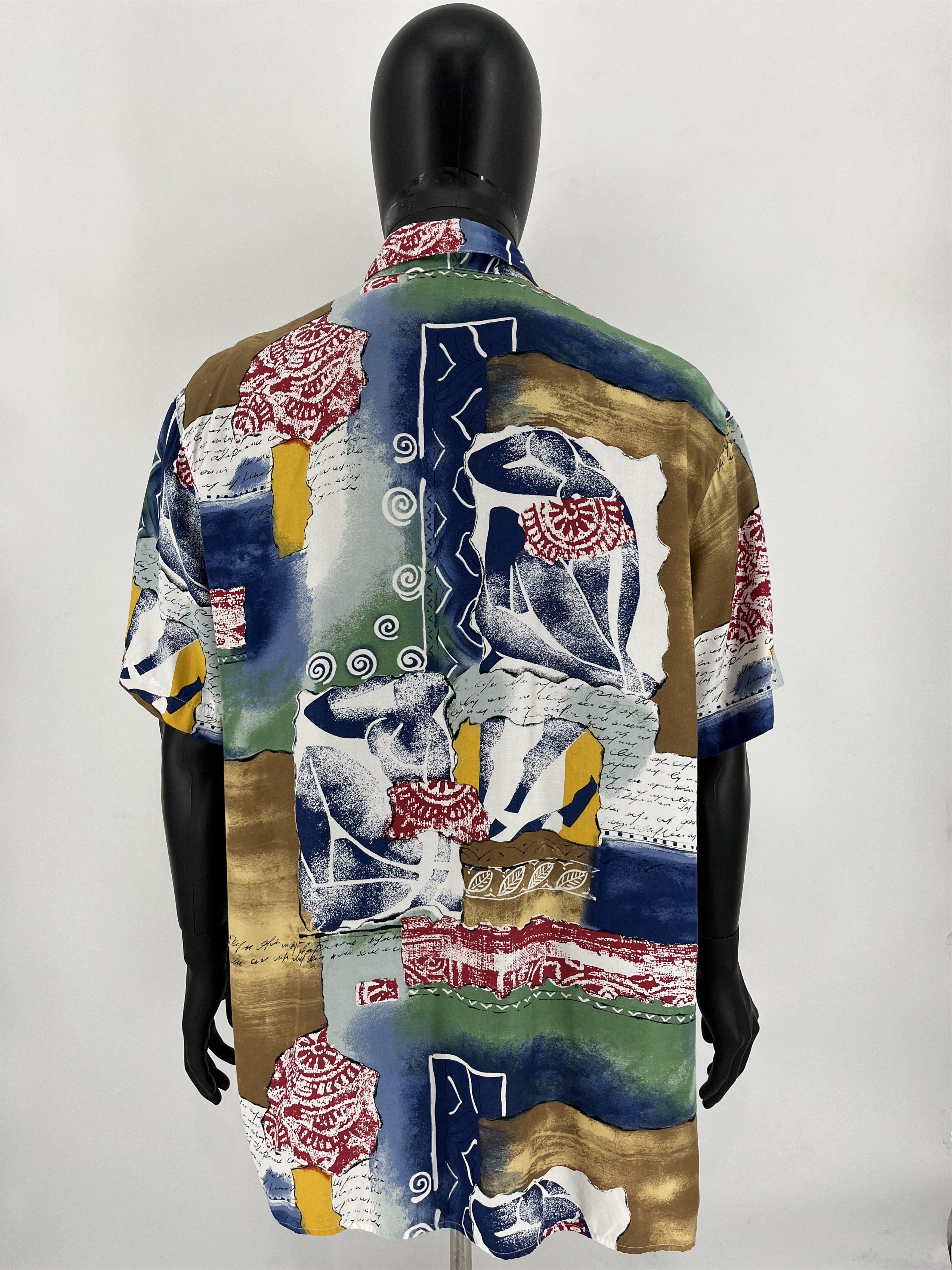 Vintage Vintage Art Streetwear Hawaiian Travis Scott style Size US L / EU 52-54 / 3 - 12 Thumbnail