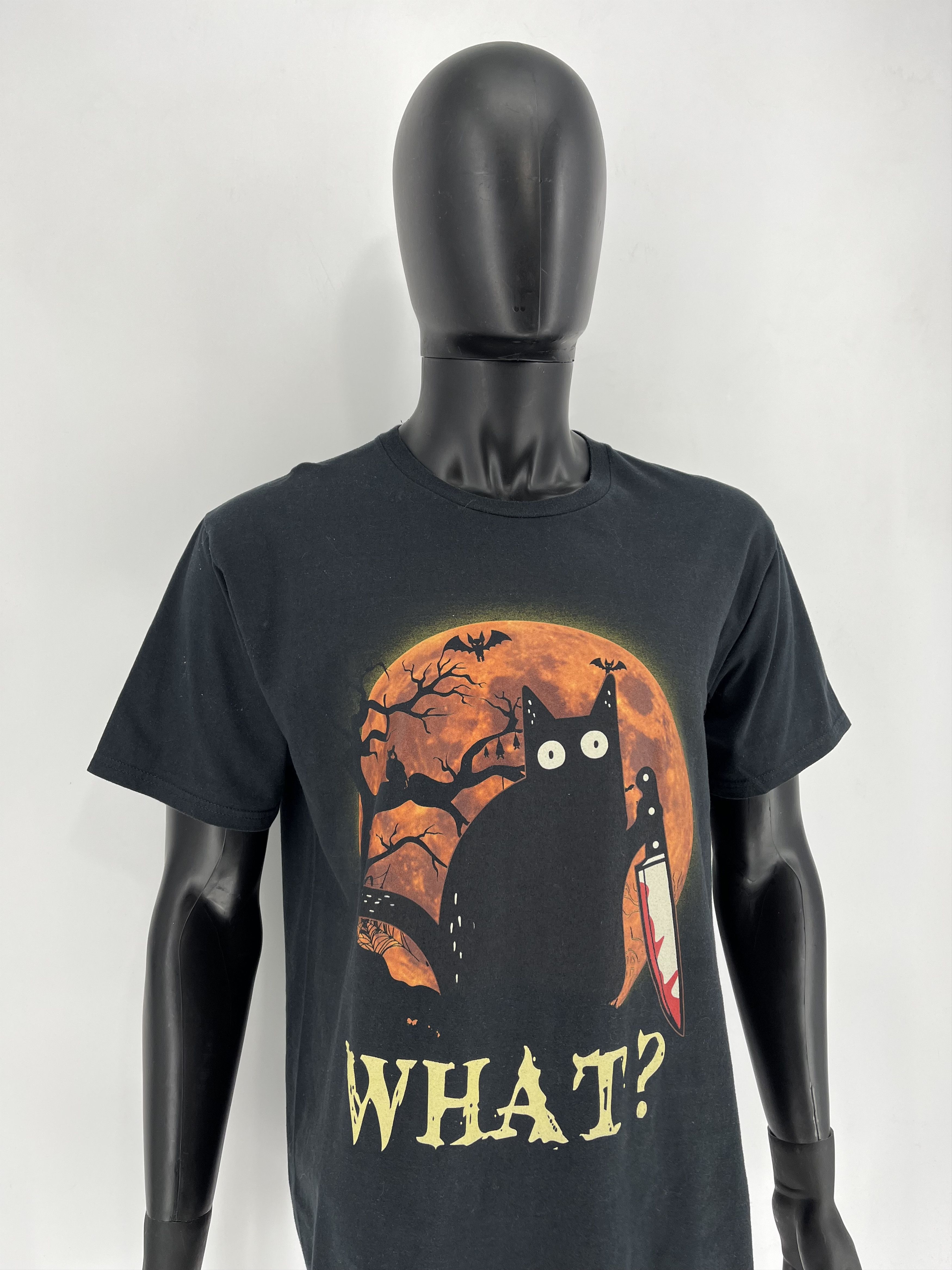 Other Vintage 90s Adult “What ??” Humor Tee Streetwear Dead Face Size US L / EU 52-54 / 3 - 3 Thumbnail