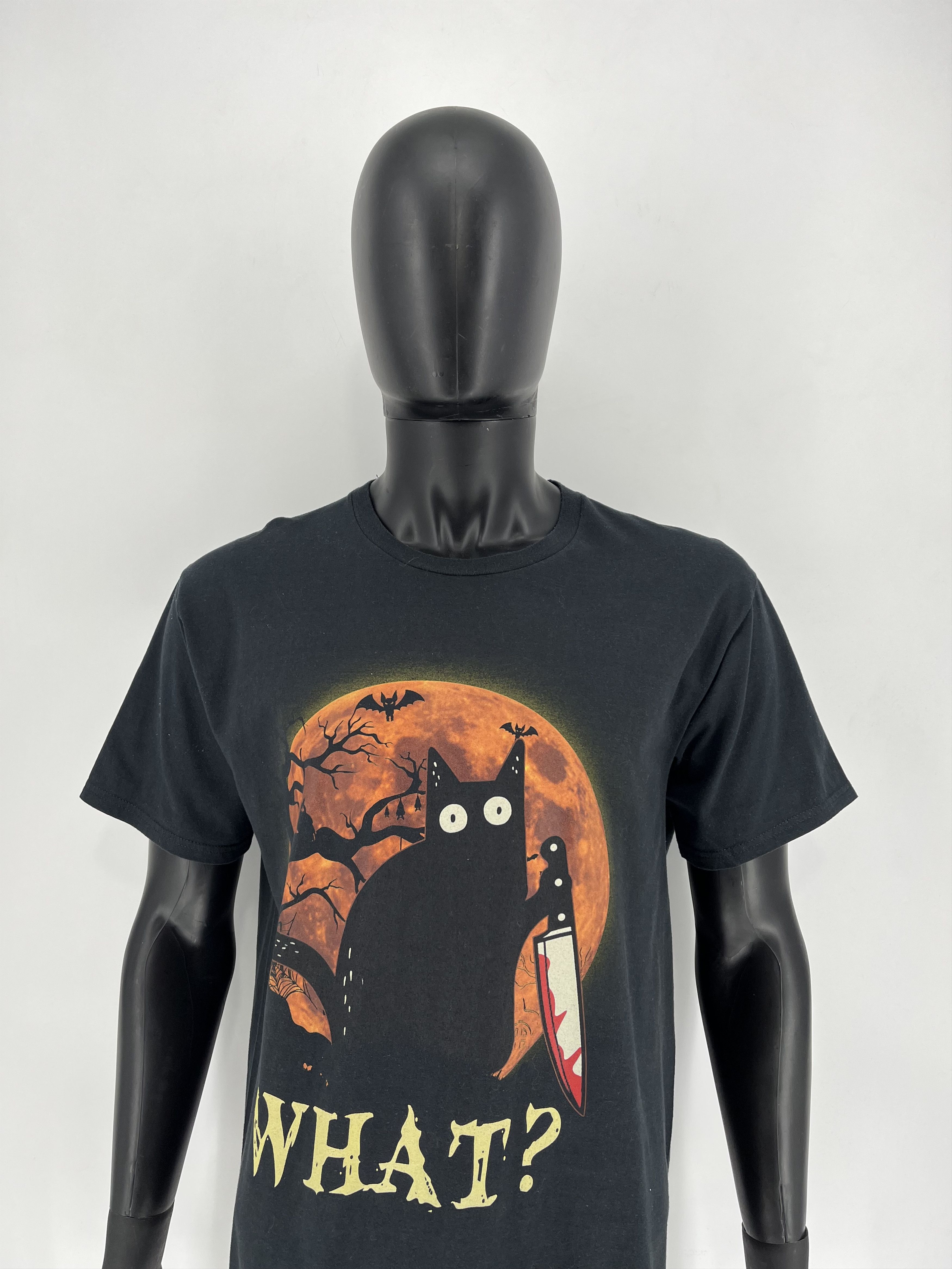 Other Vintage 90s Adult “What ??” Humor Tee Streetwear Dead Face Size US L / EU 52-54 / 3 - 5 Thumbnail