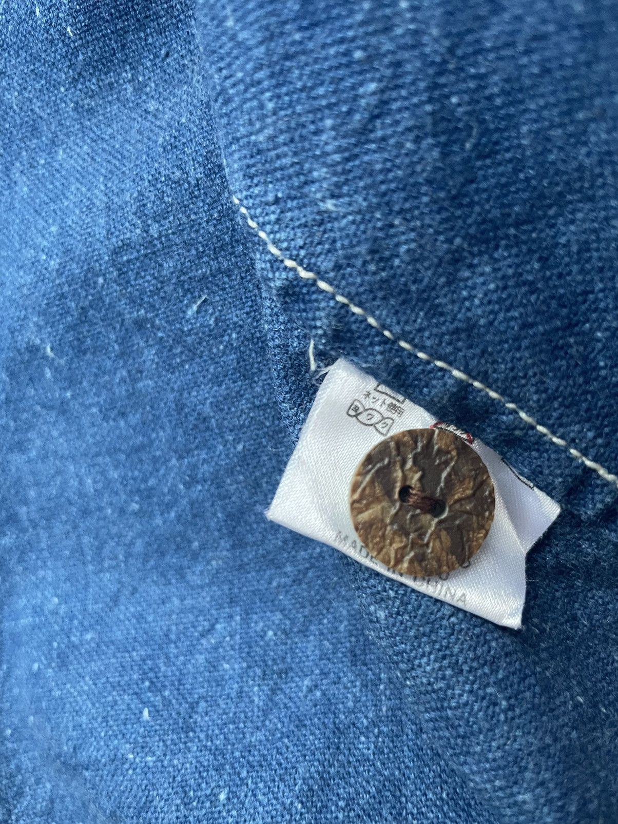 Japanese Brand Host Diple Denim Shirt Size US XL / EU 56 / 4 - 11 Thumbnail