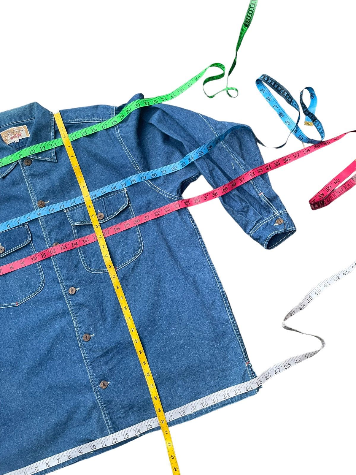 Japanese Brand Host Diple Denim Shirt Size US XL / EU 56 / 4 - 14 Thumbnail