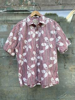 Vintage Cooke Street Aloha Shirt Honolulu Made In USA Blue XL 海外