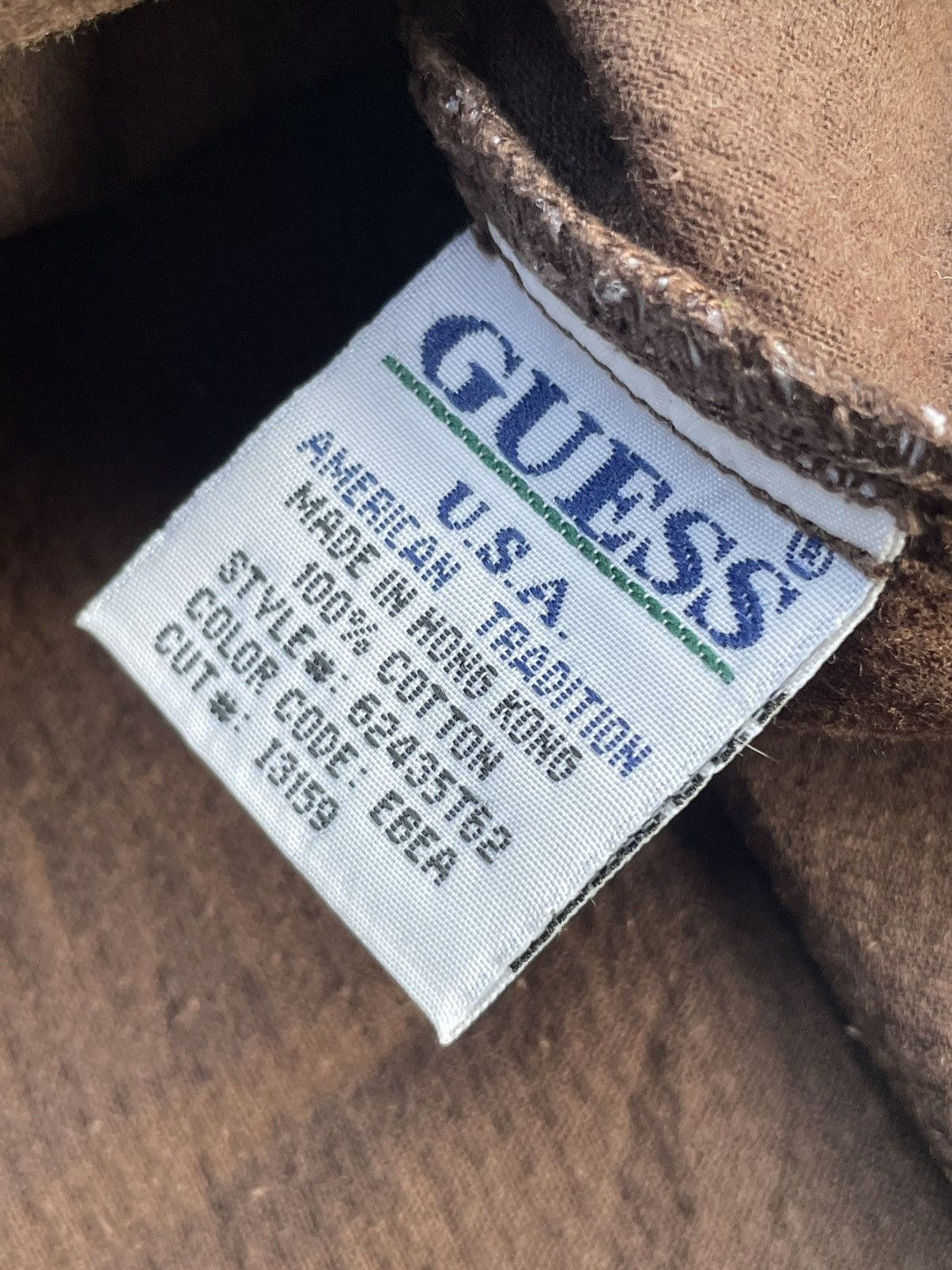 Guess Vintage Guess Coduroy Shirt Size US L / EU 52-54 / 3 - 6 Thumbnail