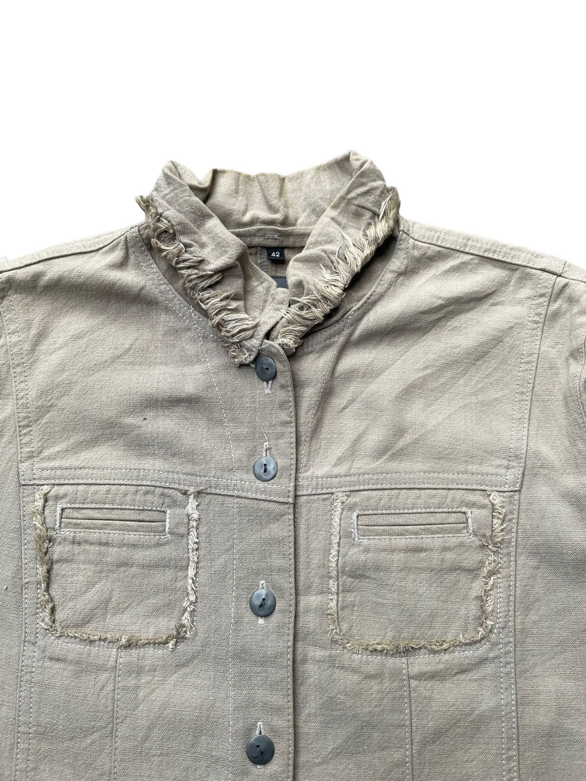 Japanese Brand Intellection Denim Shirt Size M / US 6-8 / IT 42-44 - 4 Thumbnail