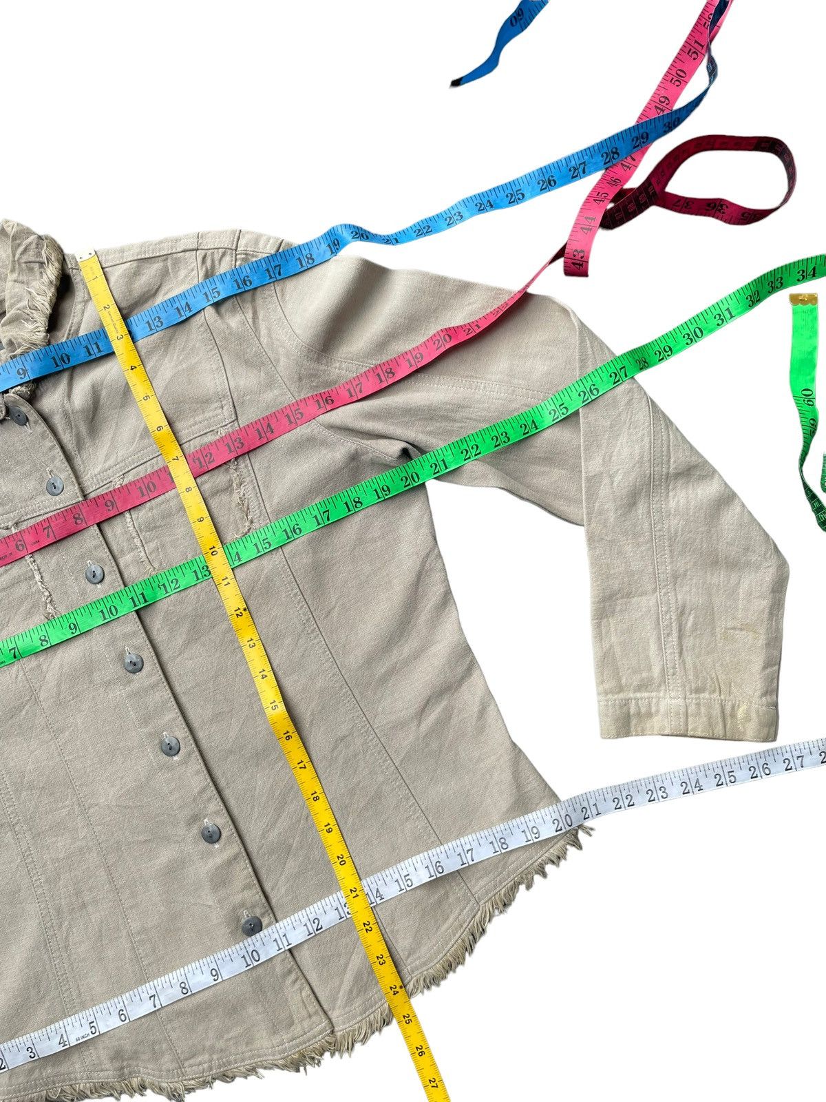 Japanese Brand Intellection Denim Shirt Size M / US 6-8 / IT 42-44 - 12 Thumbnail