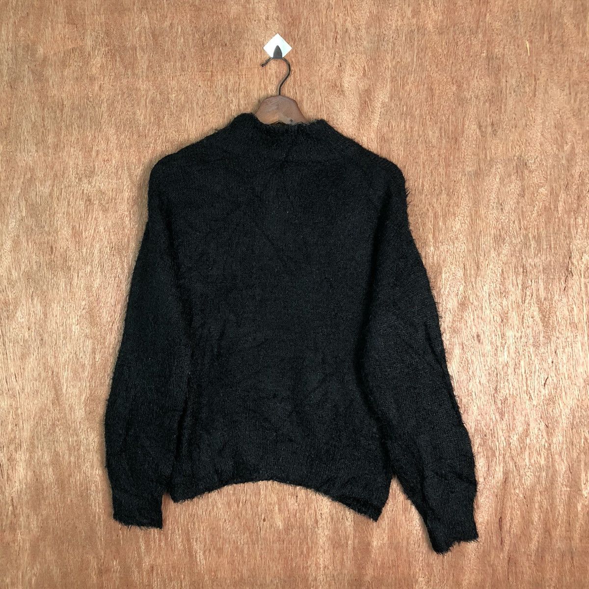 Grailed GU Black Shag Shaggy Fur Mohair Knitwear #6555 Size US M / EU 48-50 / 2 - 10 Thumbnail