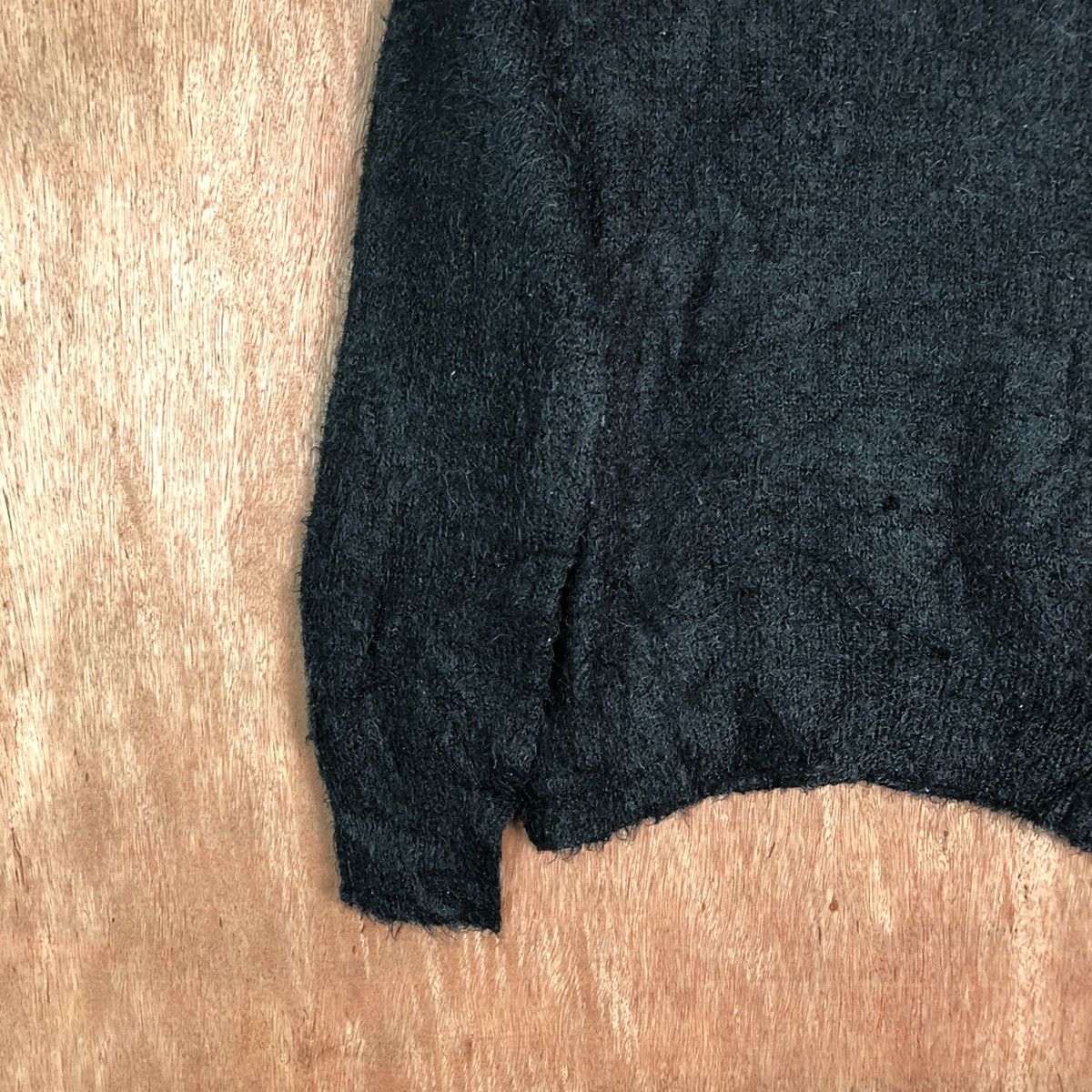 Grailed GU Black Shag Shaggy Fur Mohair Knitwear #6555 Size US M / EU 48-50 / 2 - 11 Thumbnail