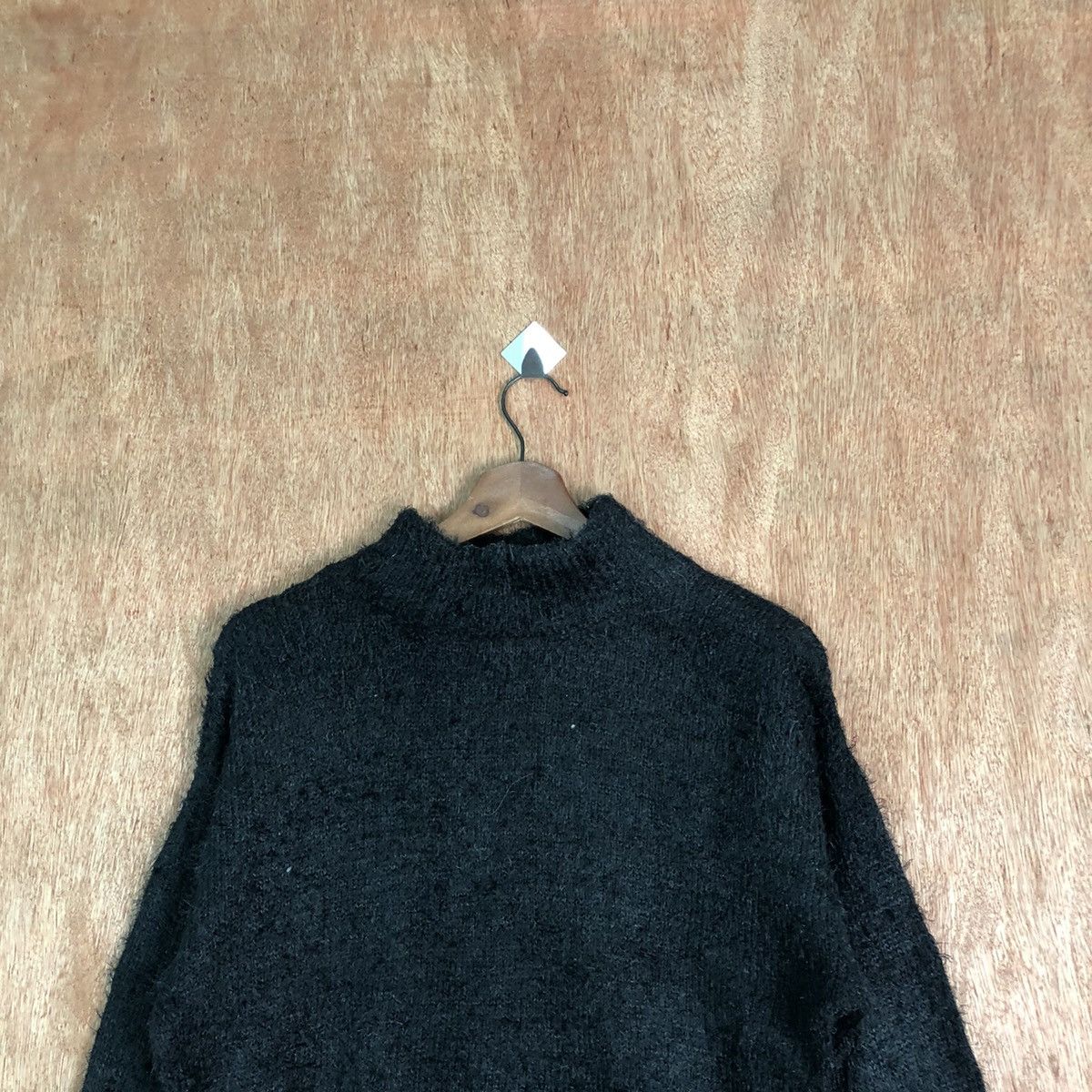 Grailed GU Black Shag Shaggy Fur Mohair Knitwear #6555 Size US M / EU 48-50 / 2 - 2 Thumbnail