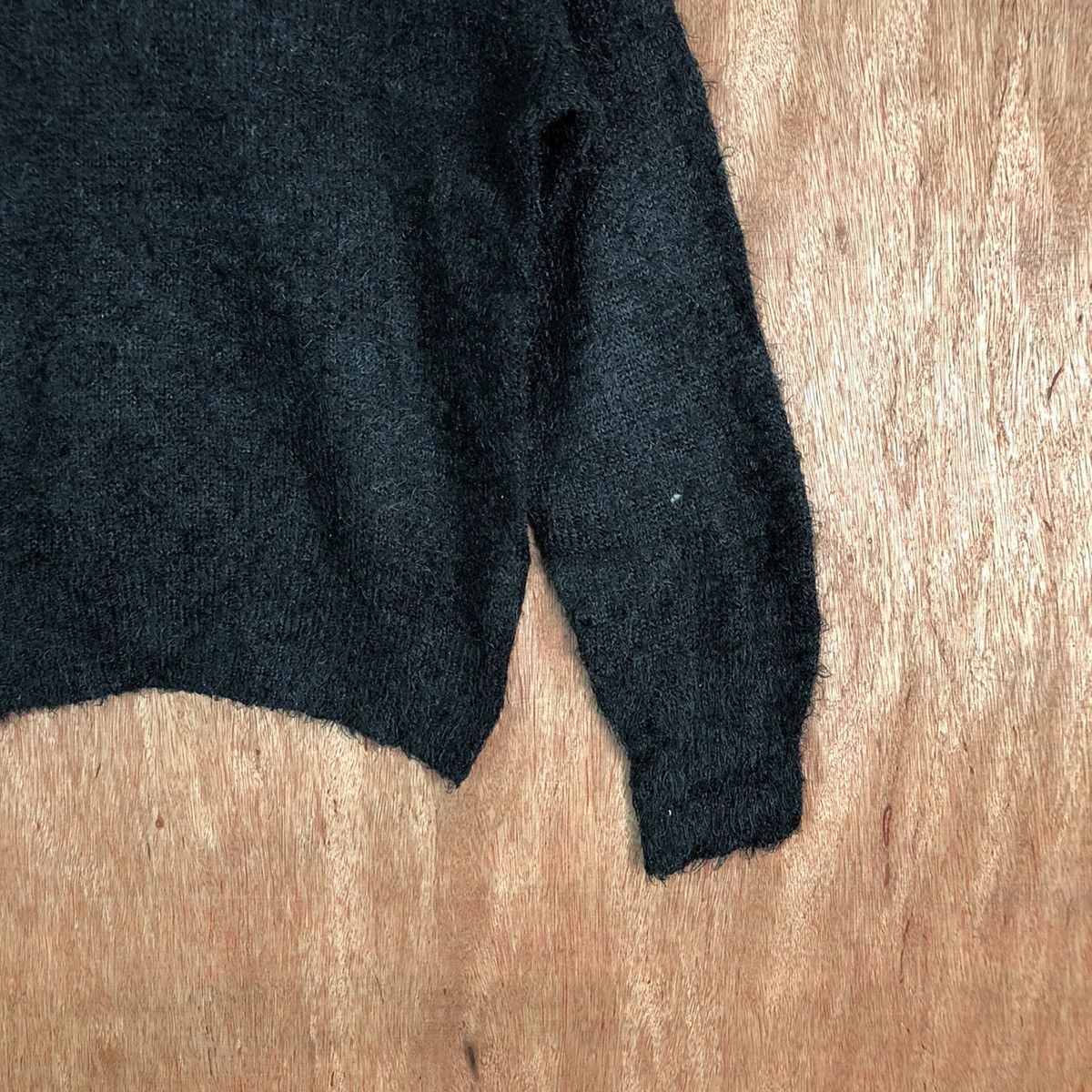 Grailed GU Black Shag Shaggy Fur Mohair Knitwear #6555 Size US M / EU 48-50 / 2 - 5 Thumbnail